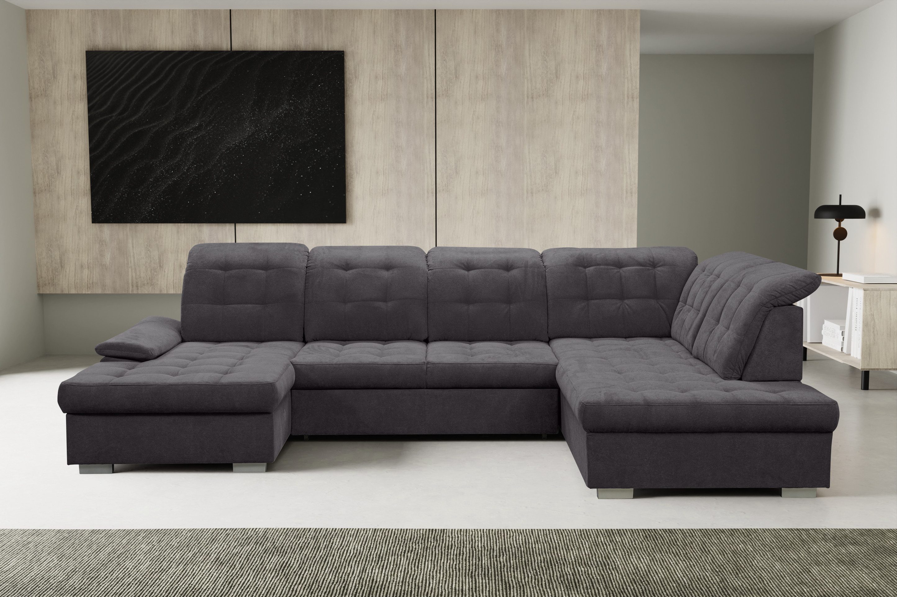 WERK2 Wohnlandschaft Kordula-New U-Form, Sofa in günstig online kaufen