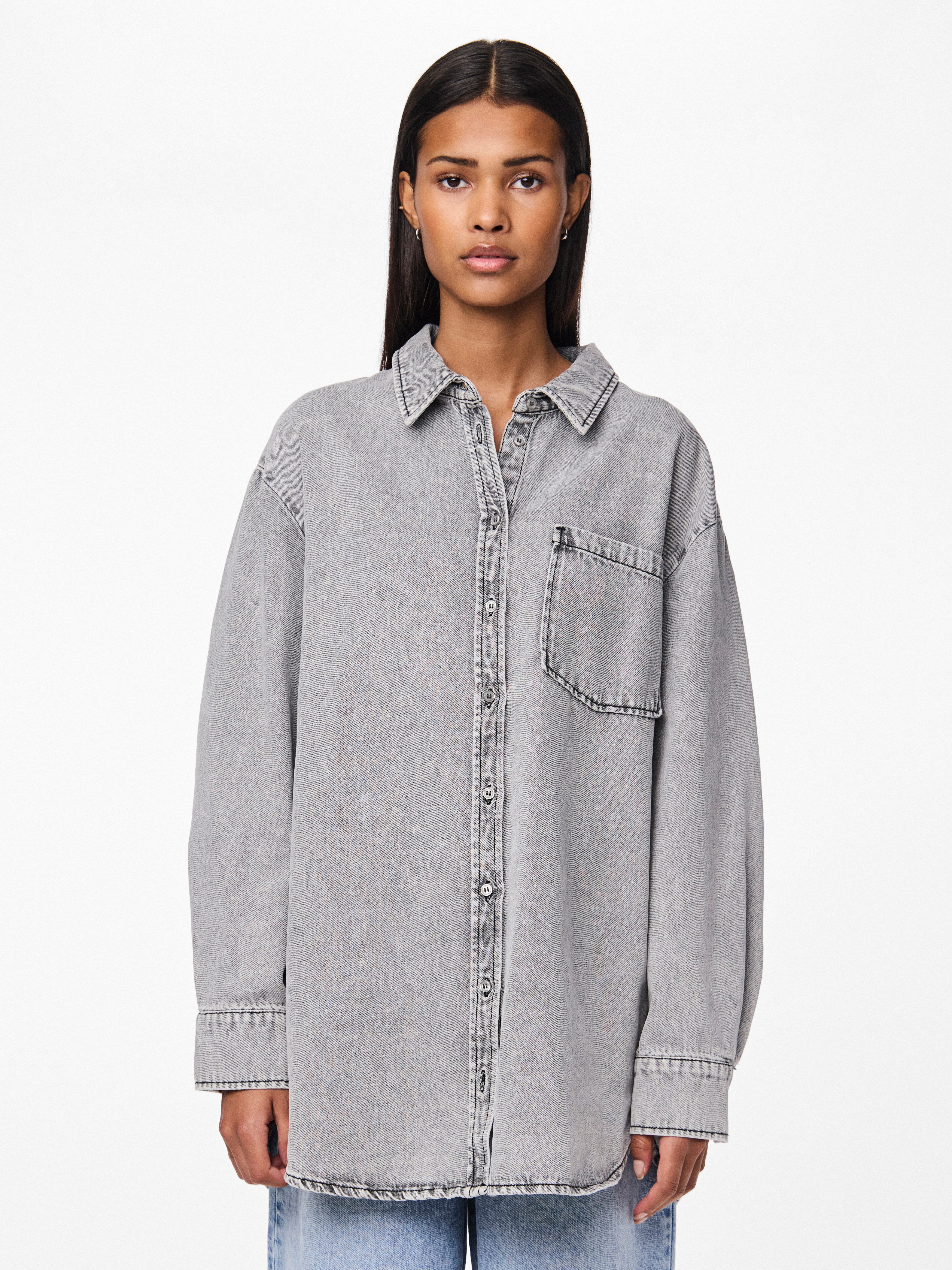 ONLY & SONS Jeansbluse - lässiges günstig online kaufen