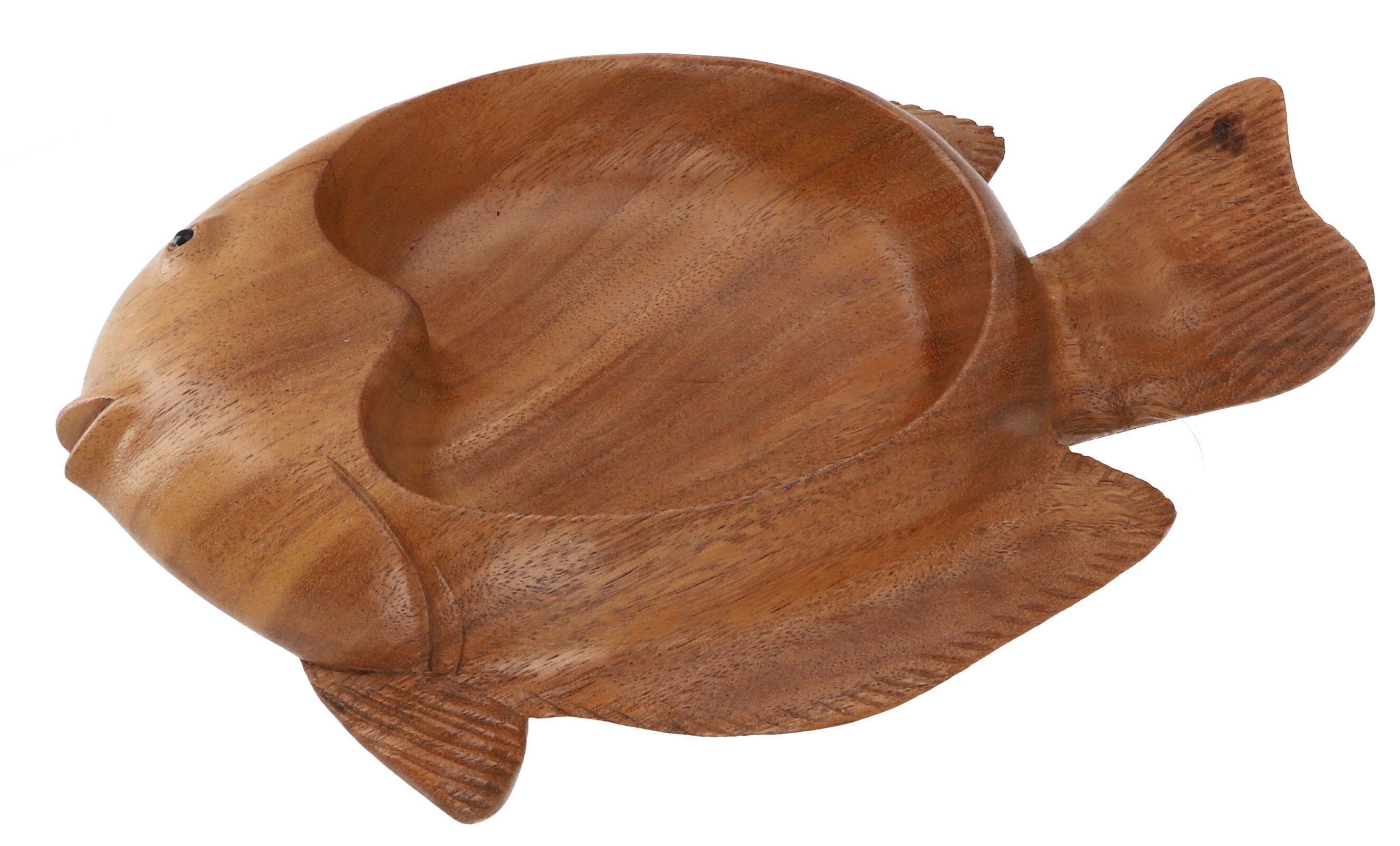Guru-Shop Dekoschale Obstschale aus Holz, geschnitzte günstig online kaufen