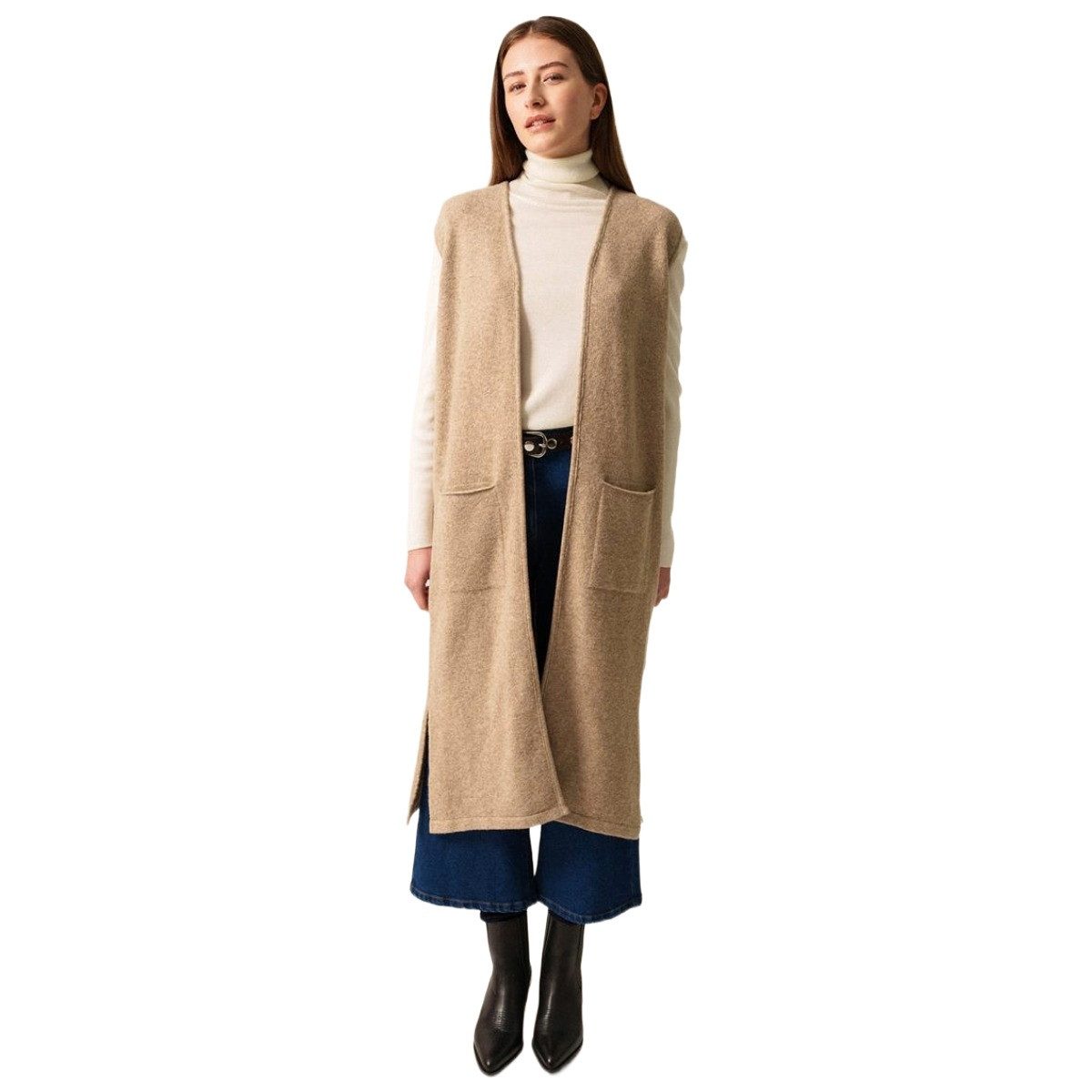 Saint James Strickjacke 4309 Damen Weste Geneve