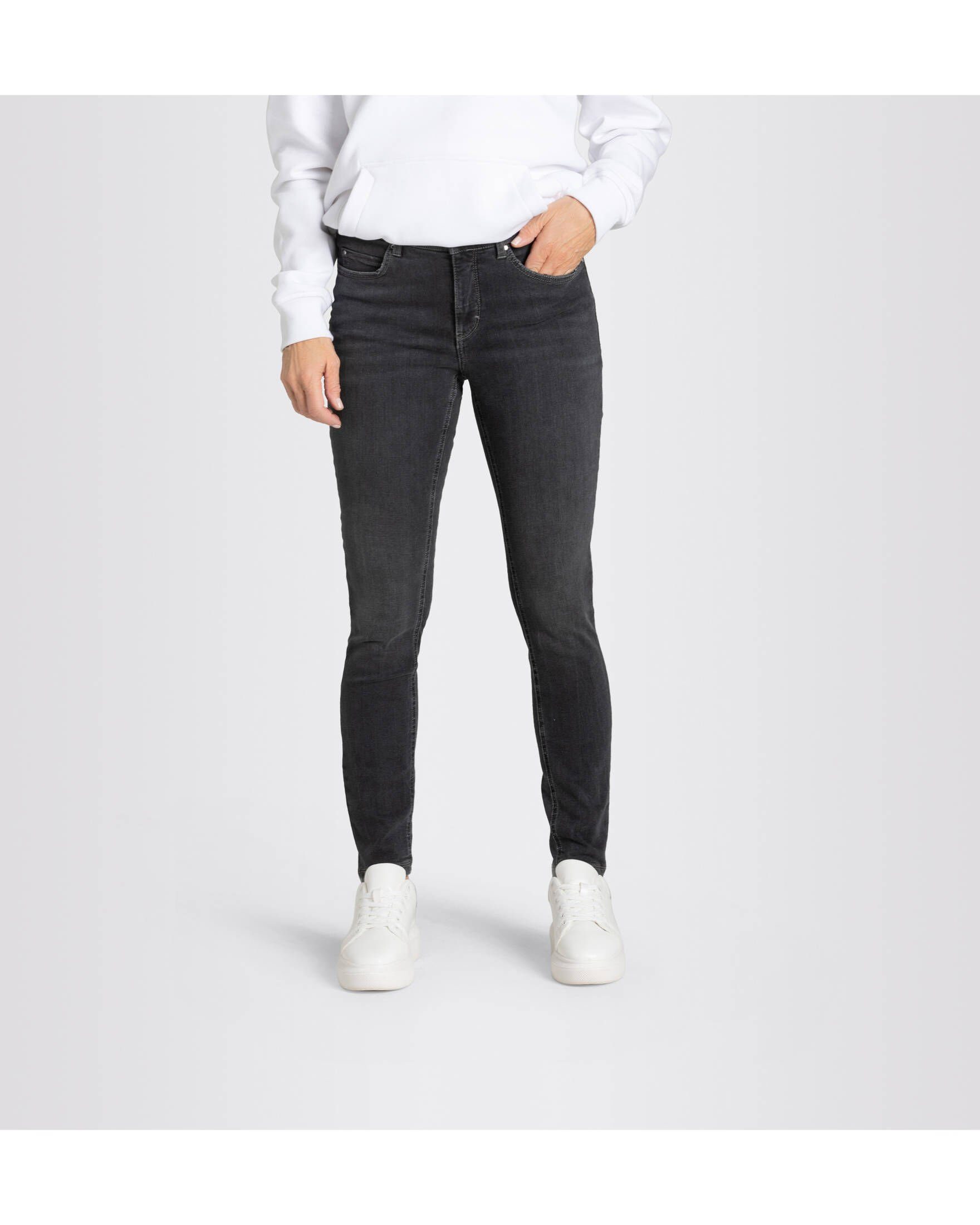 (13) MAC Damen (1-tlg) grau Skinny" Jeans "Dream 5-Pocket-Jeans