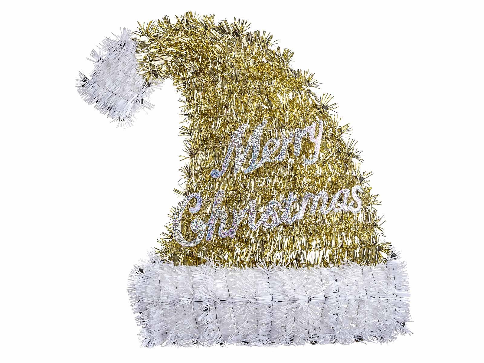 Hänge-Weihnachtsbaum Weihnachtsmütze-Lametta Türdeko