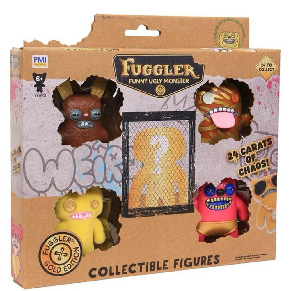 Fuggler Actionfigur Fuggler 5er Pack Deluxe inkl. 1 seltene (zufällige Auswahl), 6,5 cm