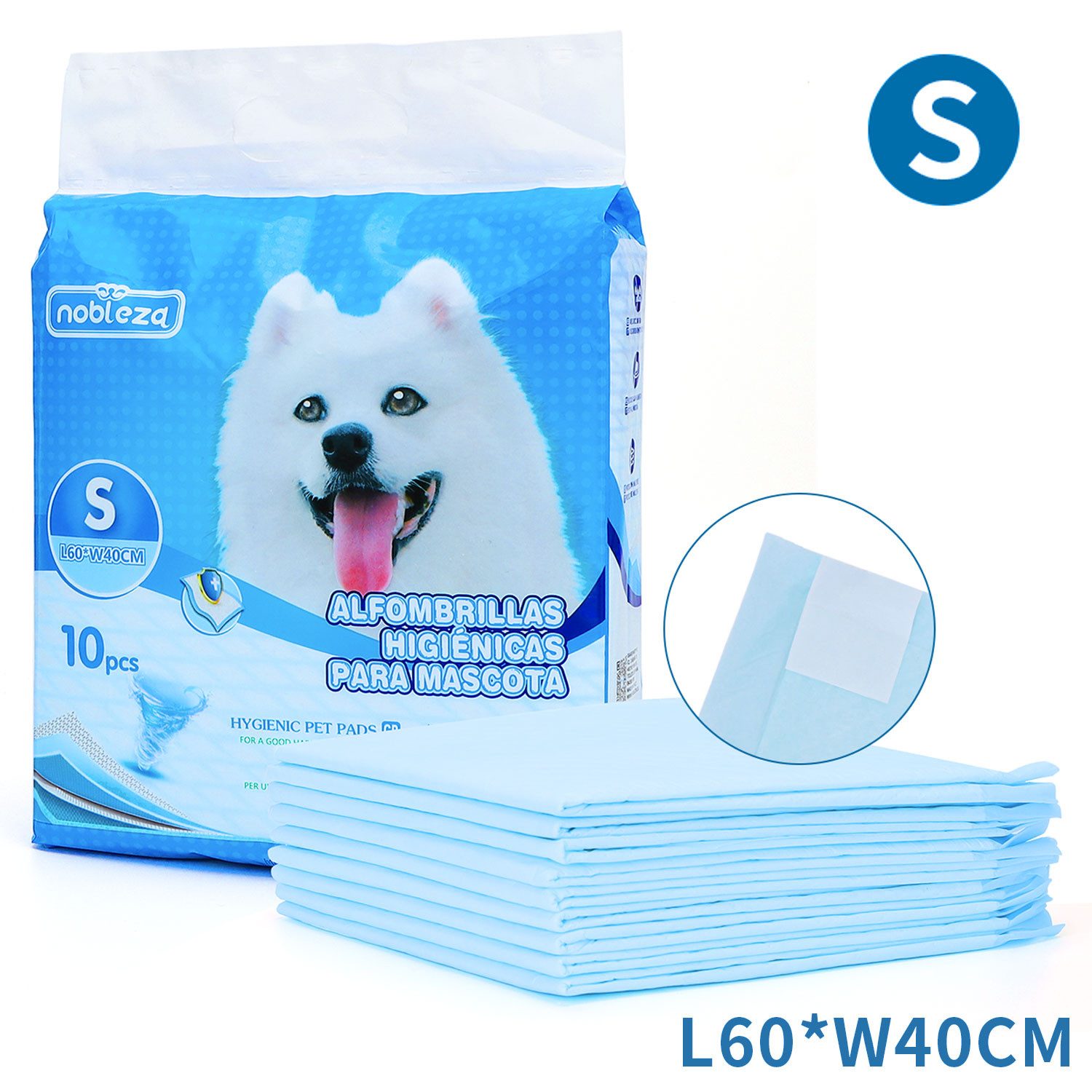 Hundetoilette nobleza - 10x Hygieneunterlagen Trainingspads für Hunde