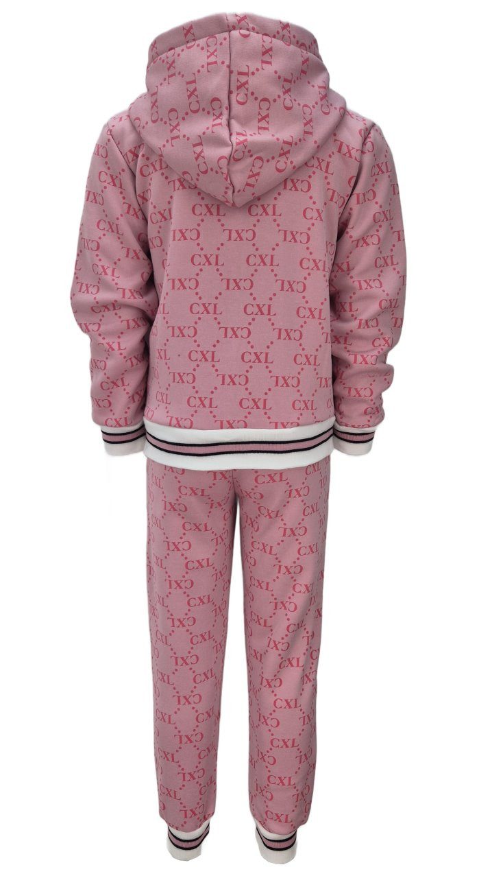 Girls Fashion Sweatanzug Jogginganzug Freizeitset Sweat-Jacke + Jogginghose CL-81a
