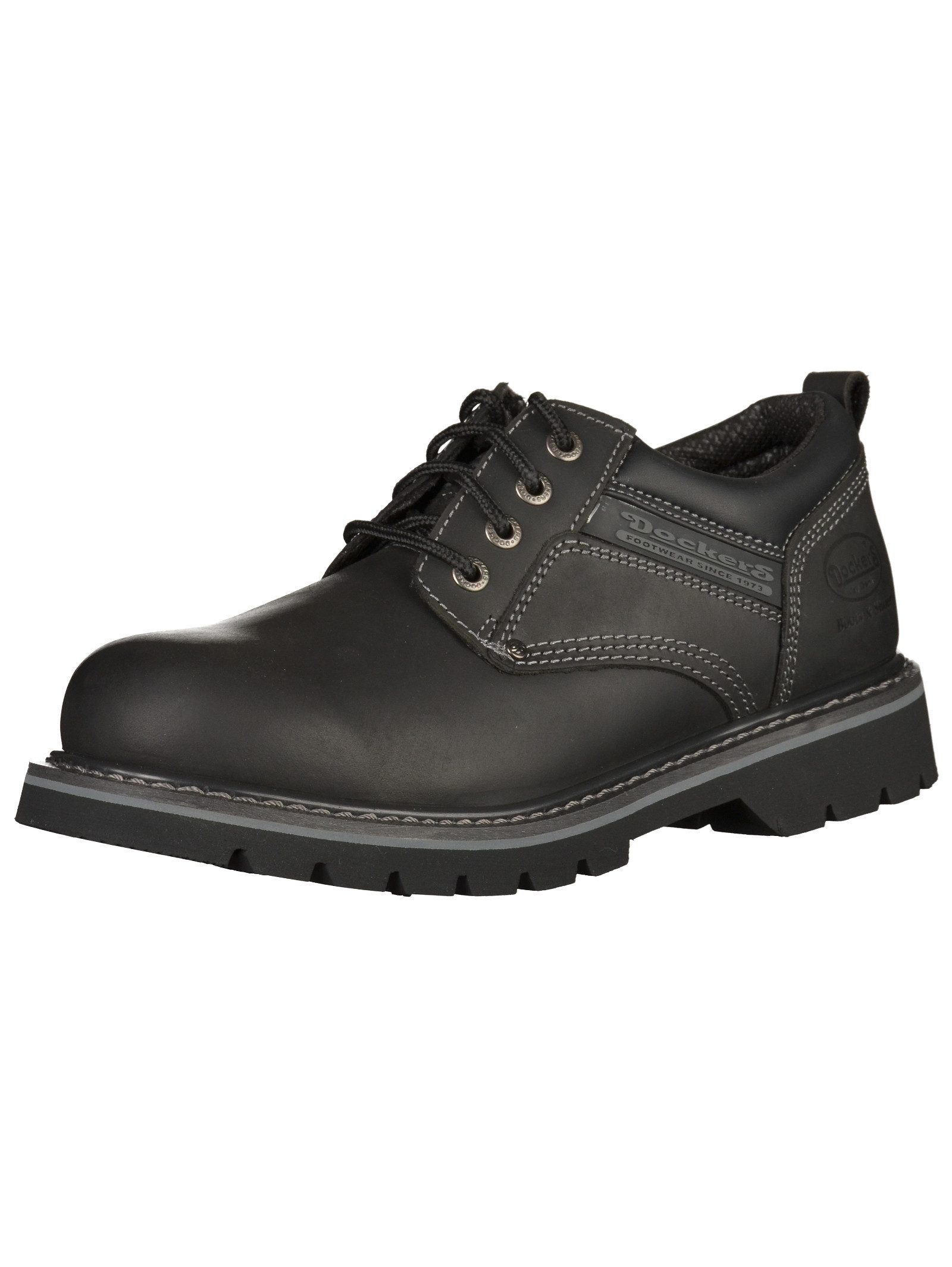 Dockers by Gerli Halbschuhe Leder Schnürschuh