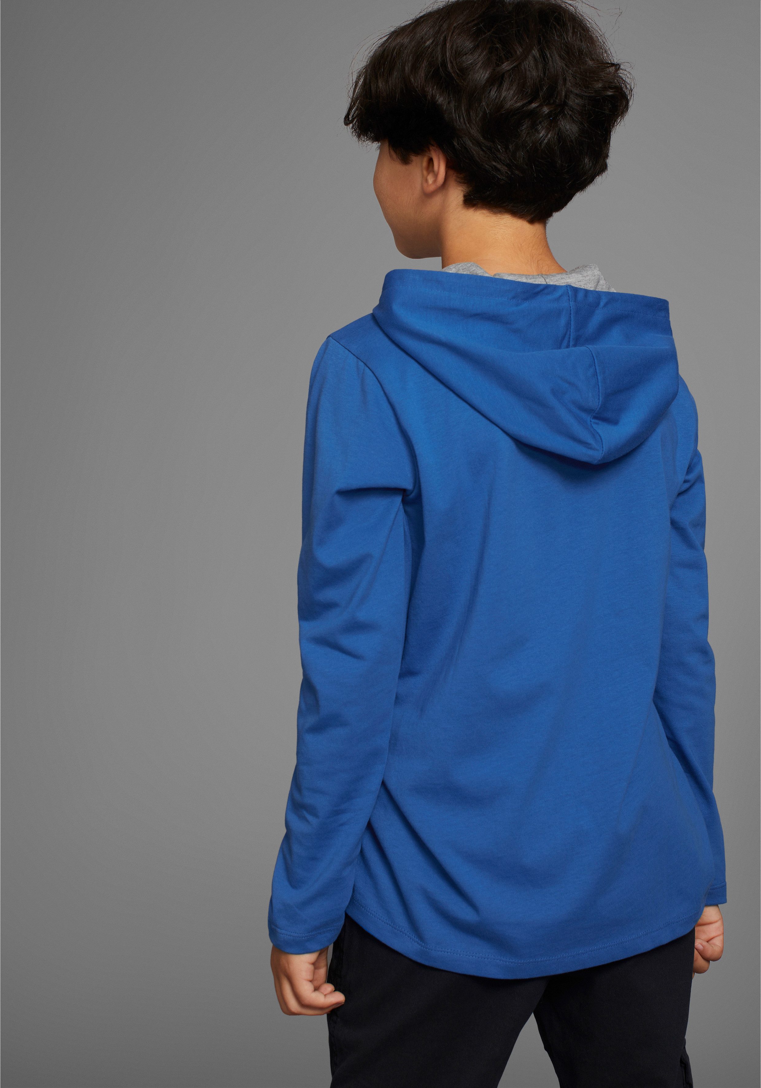 KIDSWORLD Kapuzenshirt OHNE Worte!, cooler Spruch