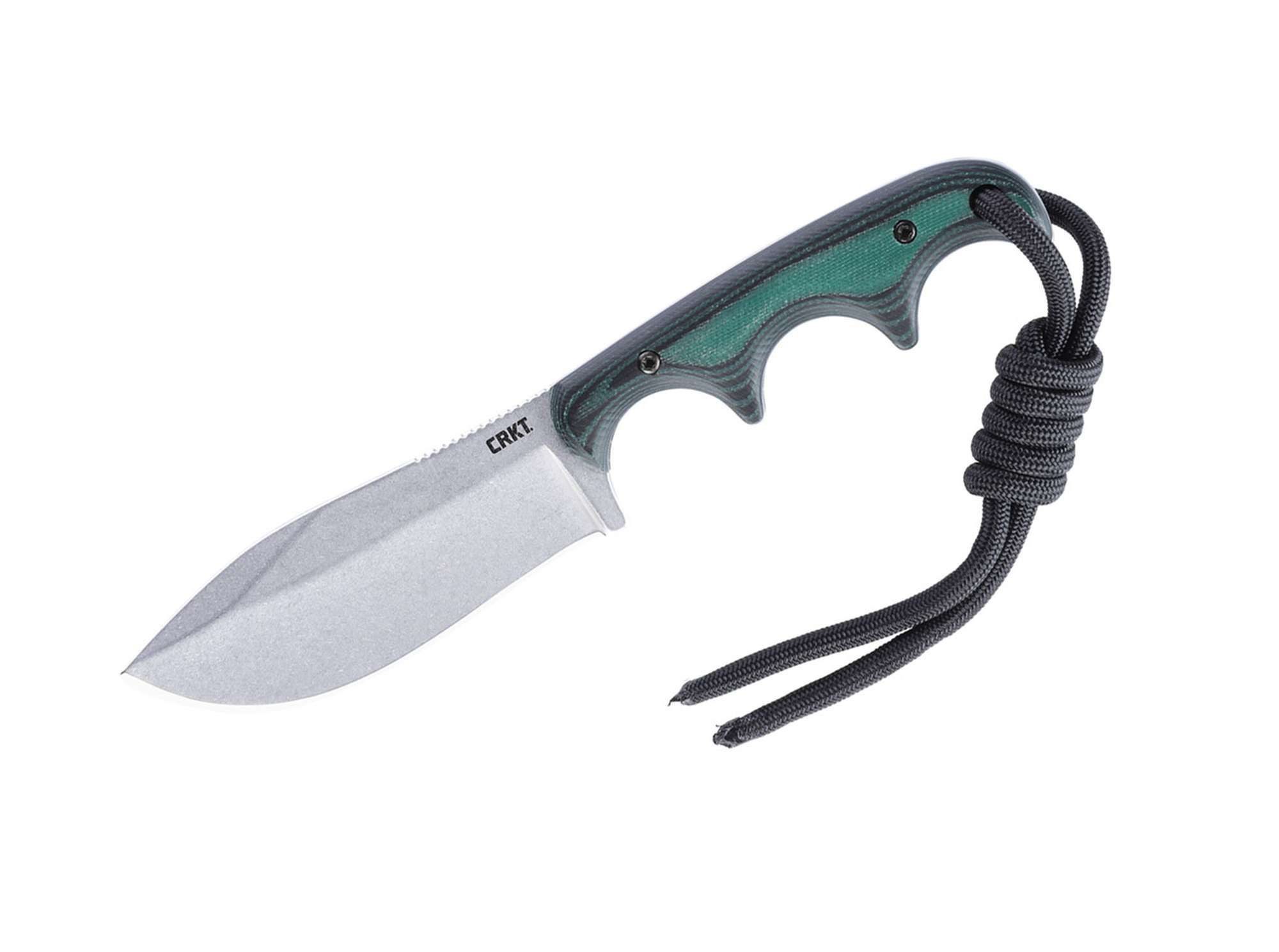 CRKT Taschenmesser CRKT Minimalist Nessmuk Micarta Green