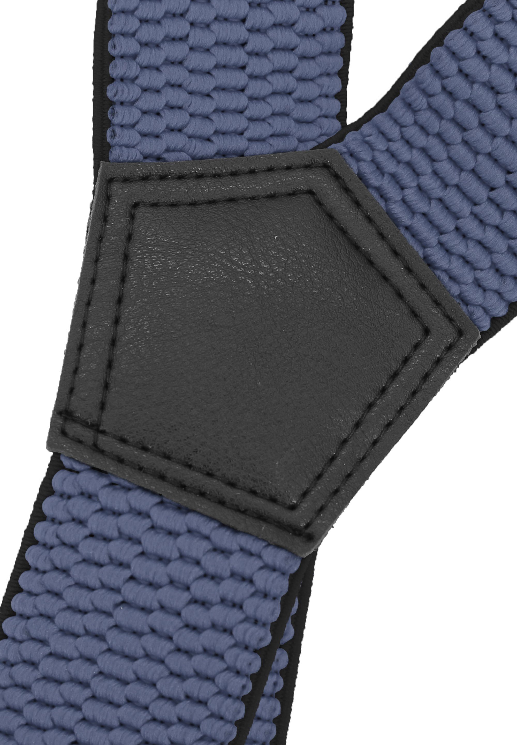 Fabio Farini Hosenträger Herren Hosenträger Pack 4cm X-Form mit passender F günstig online kaufen