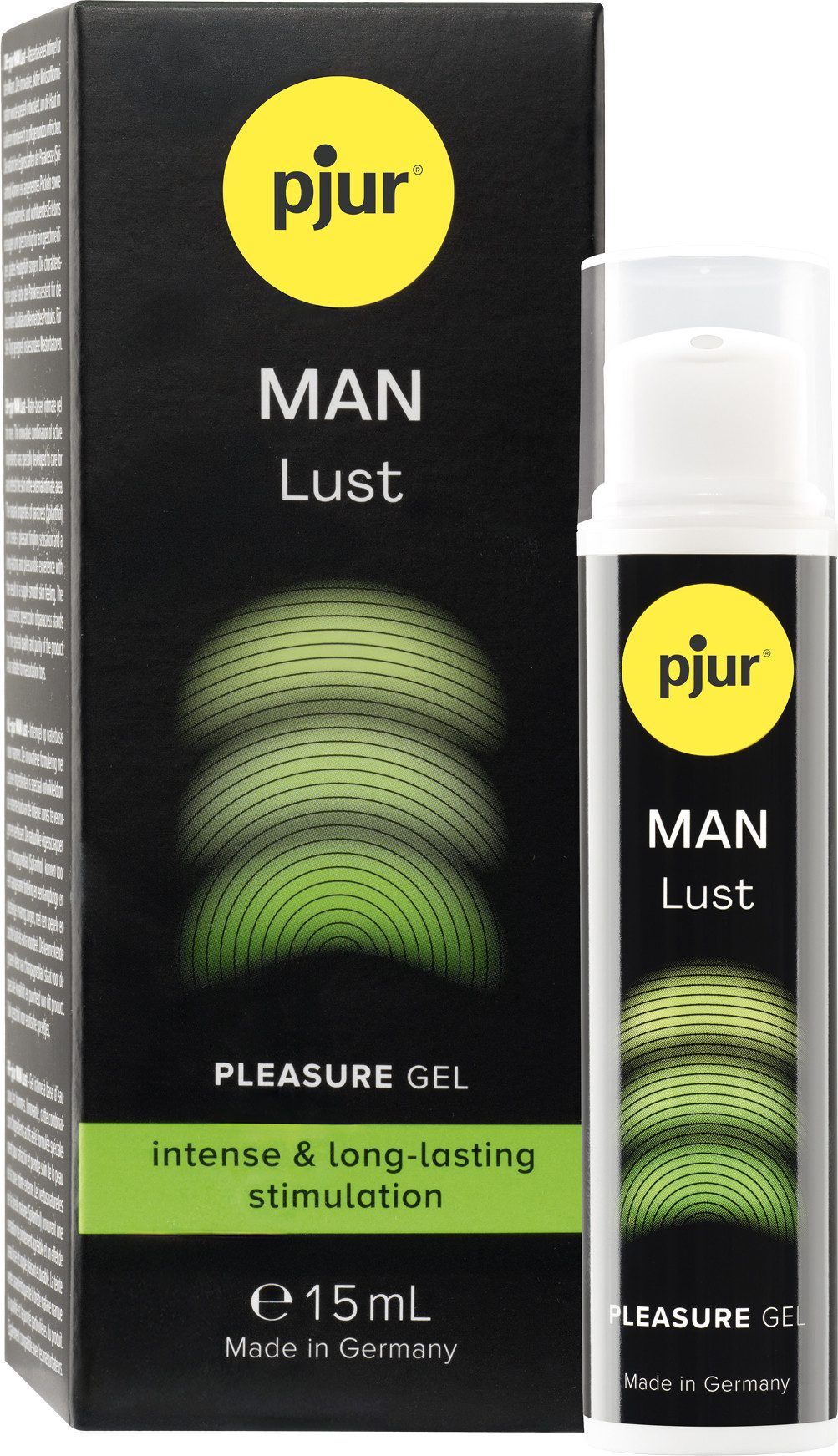 pjur Stimulationsgel MAN Lust - 15ml, Wasserbasiertes Pleasure Gel mit Parakresse für intensive Stimulation