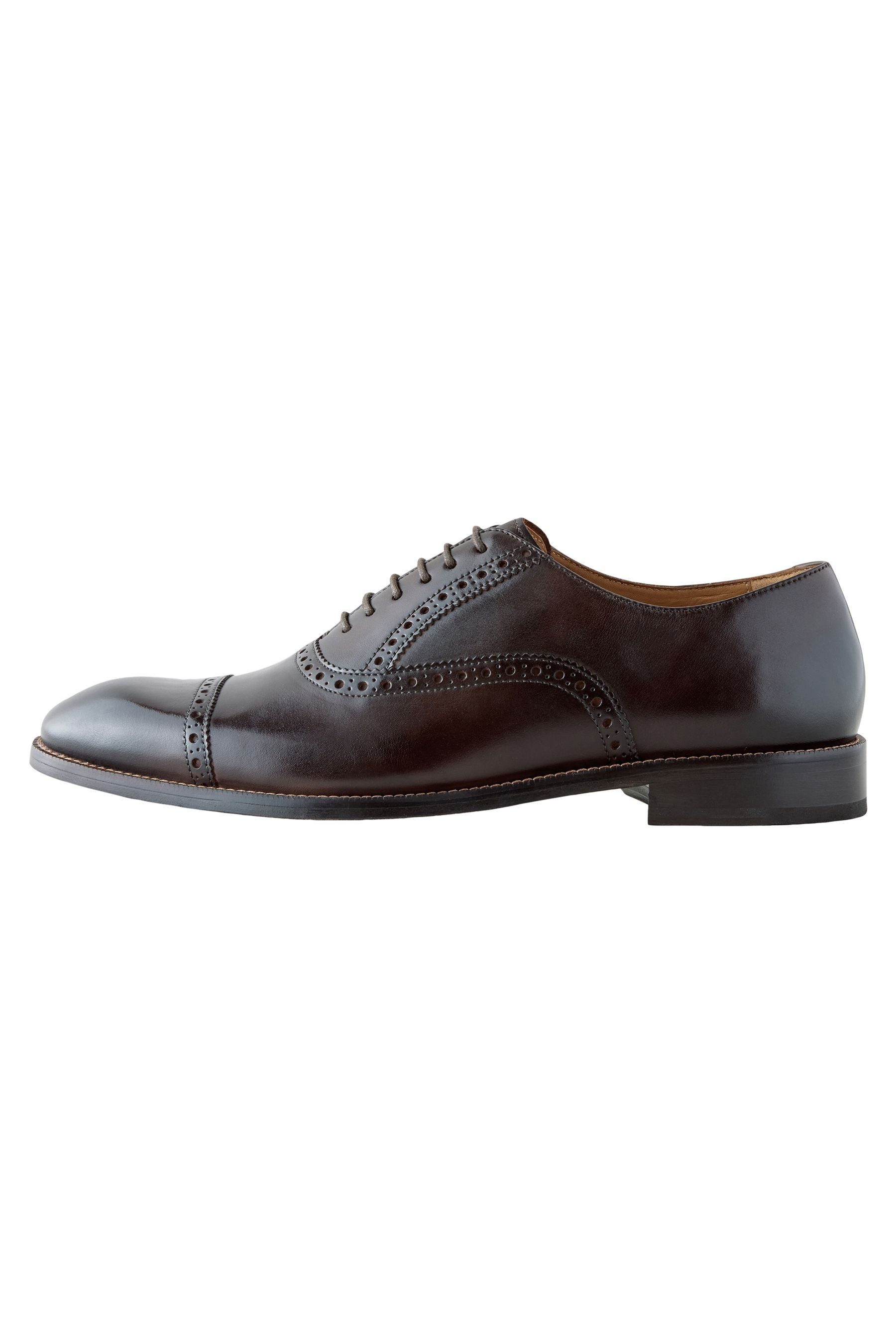 Signature Oxfordschuhe mit Ledersohle Schnürschuh