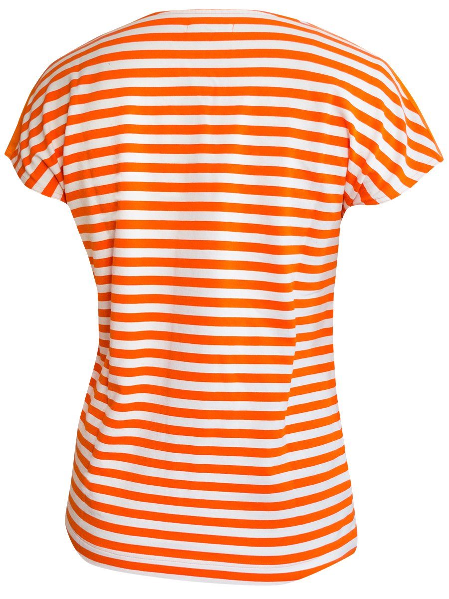 Brigitte von Boch T-Shirt orange-weiss Portola T-Shirt