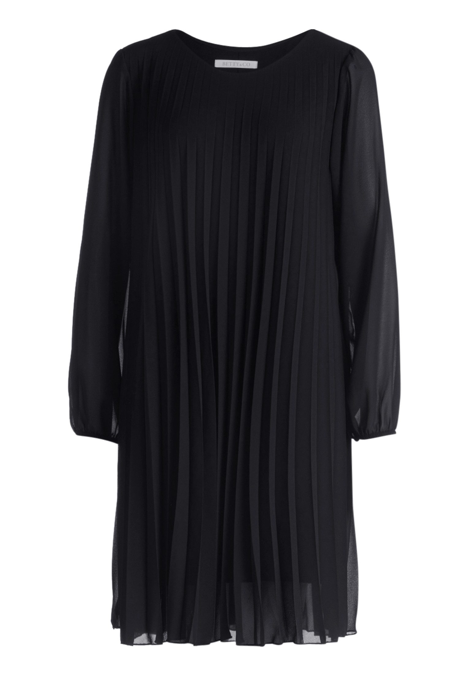 Betty&Co Chiffonkleid Damen mit Plissee günstig online kaufen