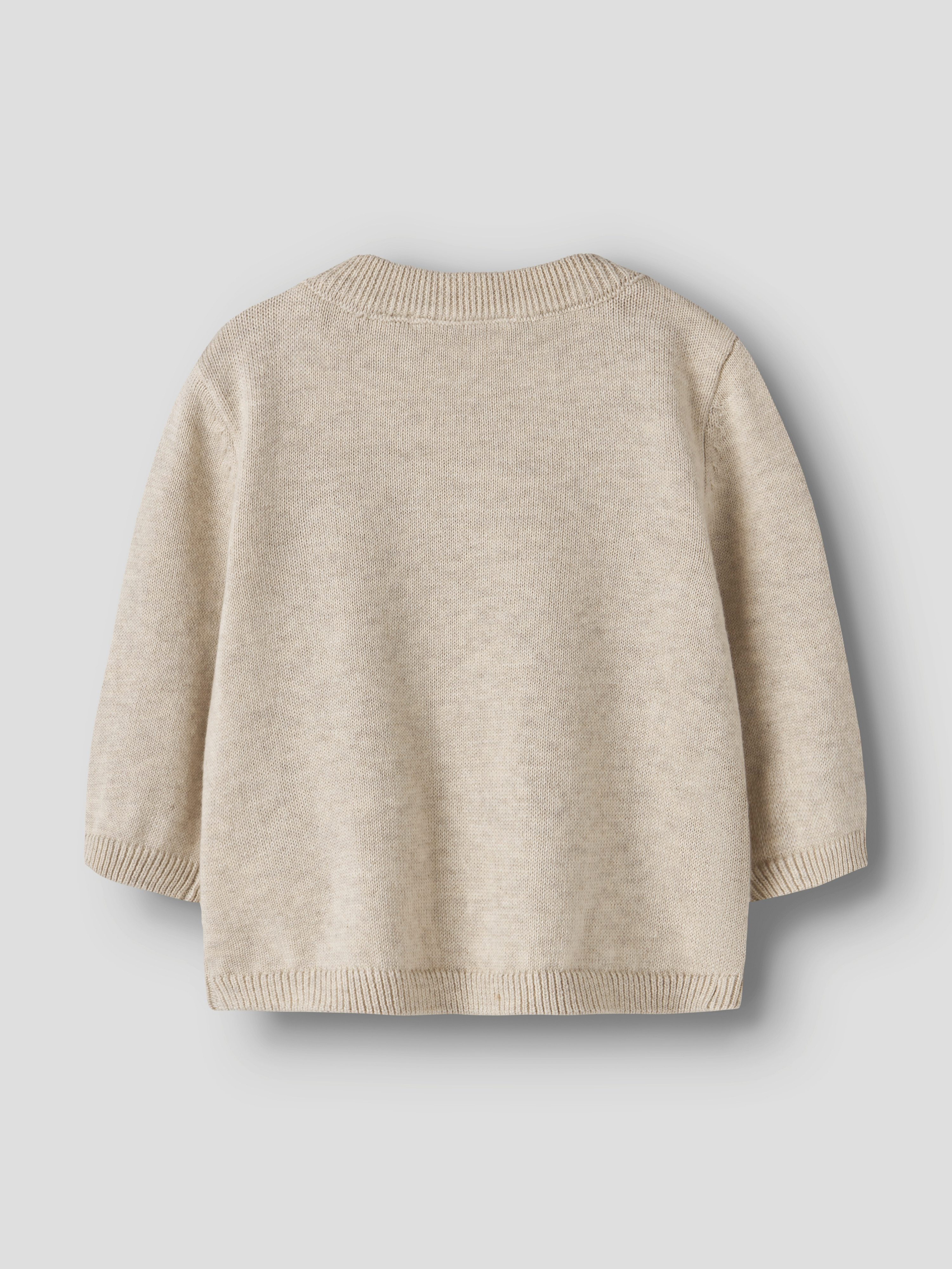 Name It Strickpullover NBMHAPS LS KNIT Baumwolle, regular fit