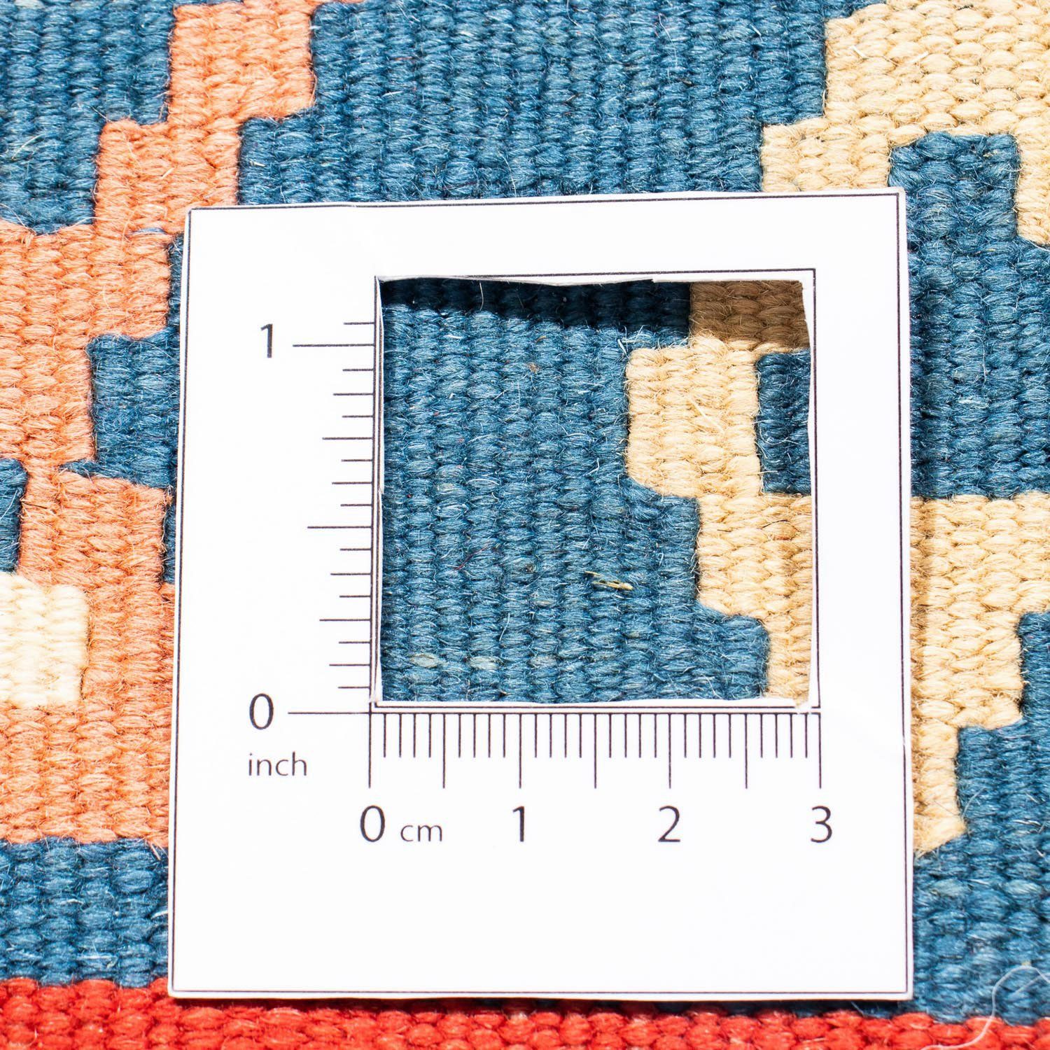 cm 103 Kelim - quadratisch, - dunkelrot, Wollteppich x Einzelstück quadratisch morgenland, - Höhe: mm, Wohnzimmer, 105 6 Oriental