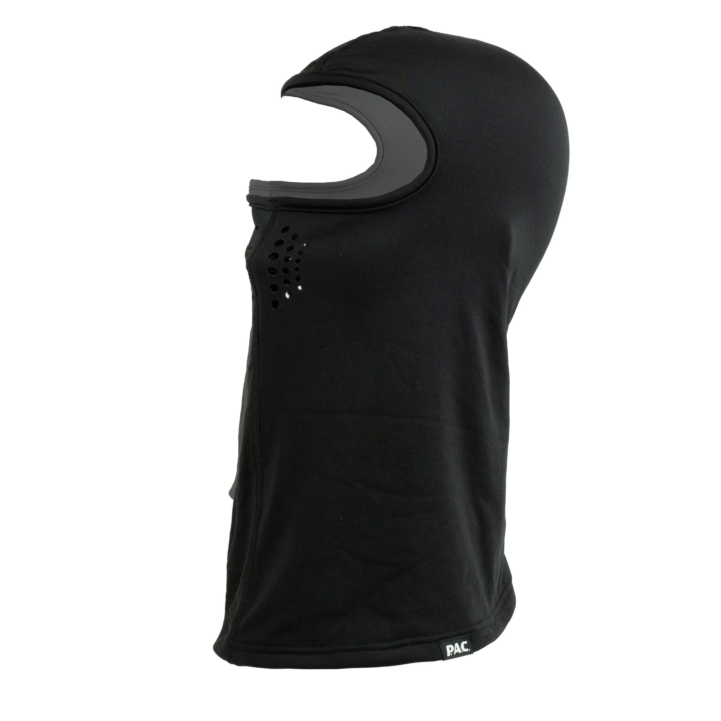 P.A.C. Skimütze PAC Brushed Balaclava Fleece Black