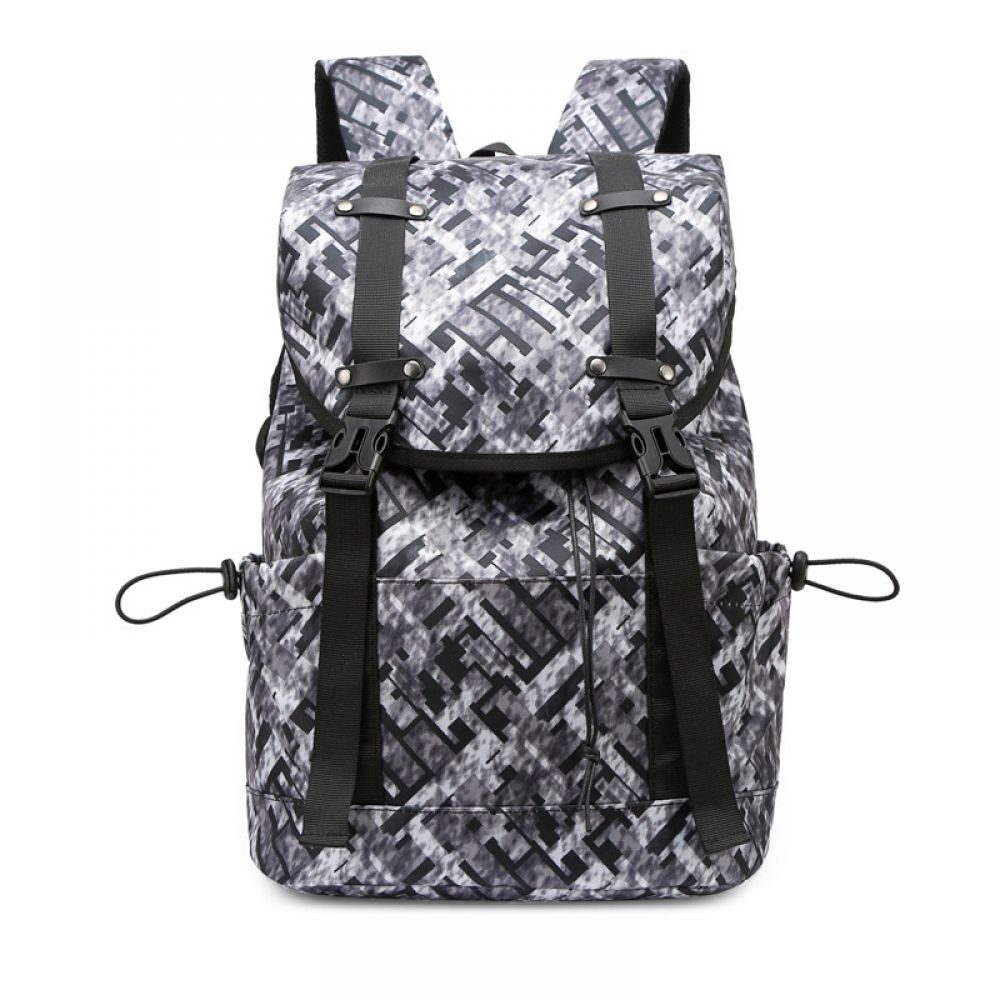 Damen Laptop, GelldG wasserdicht Rucksack, Herren Schulrucksack Schultasche Mosaik Rucksack