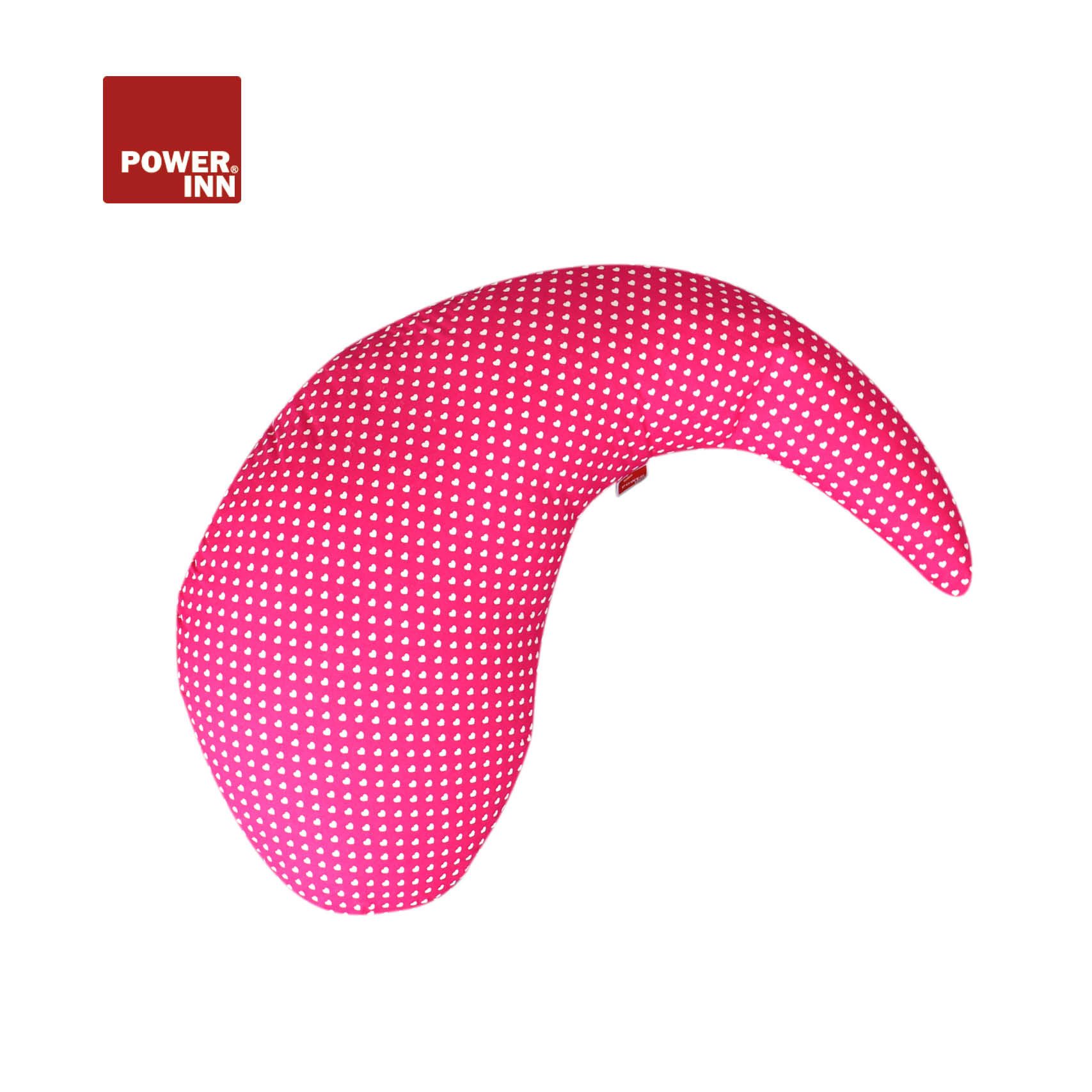 POWER INN Reisekissen POWER INN ON TOUR Wellnesskissen, ca. 75x35cm, Pink