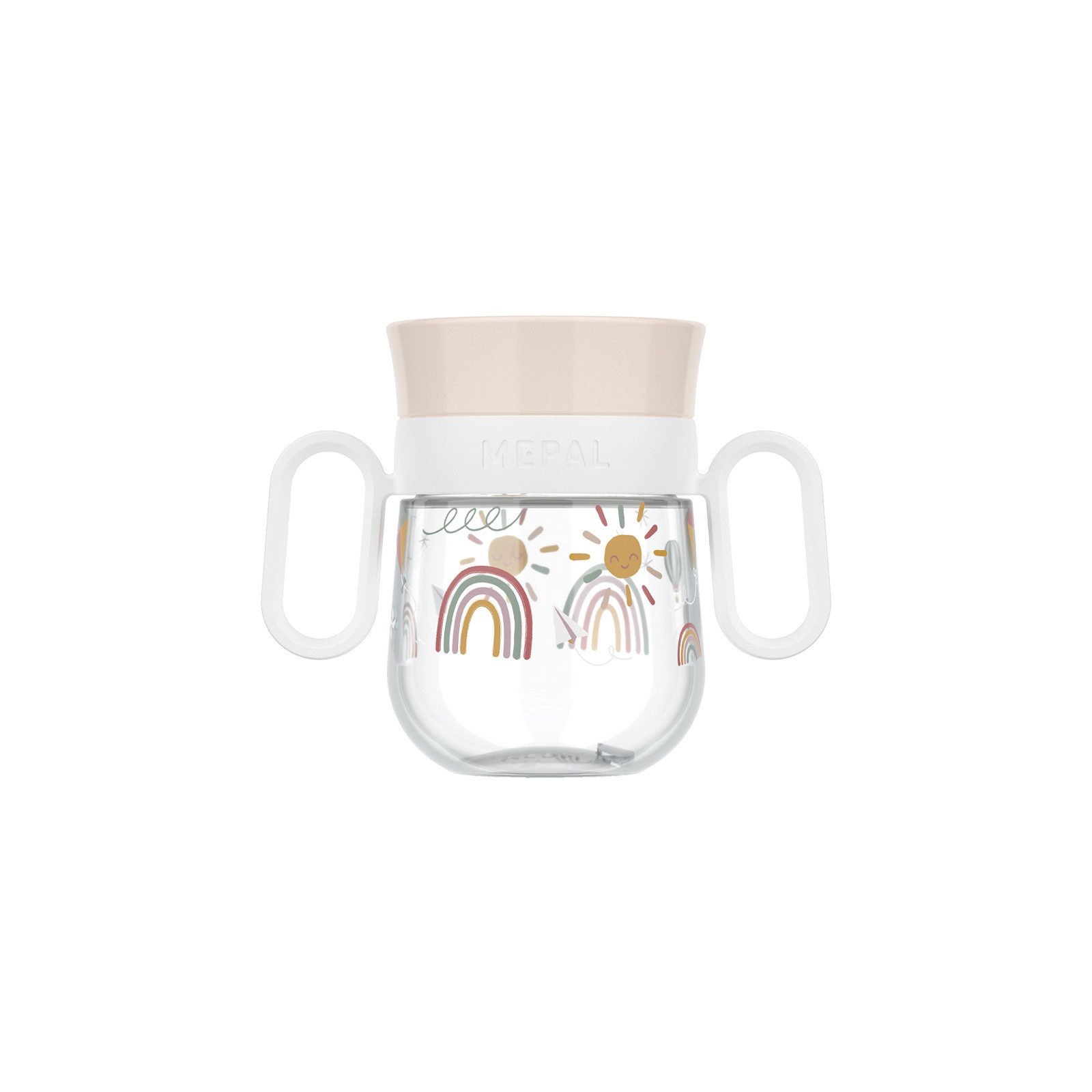 Mepal Kinderbecher Mio (2025) 360° Trinklernbecher 200 ml, 1-tlg., Polypropylen, Silikon, Tritan