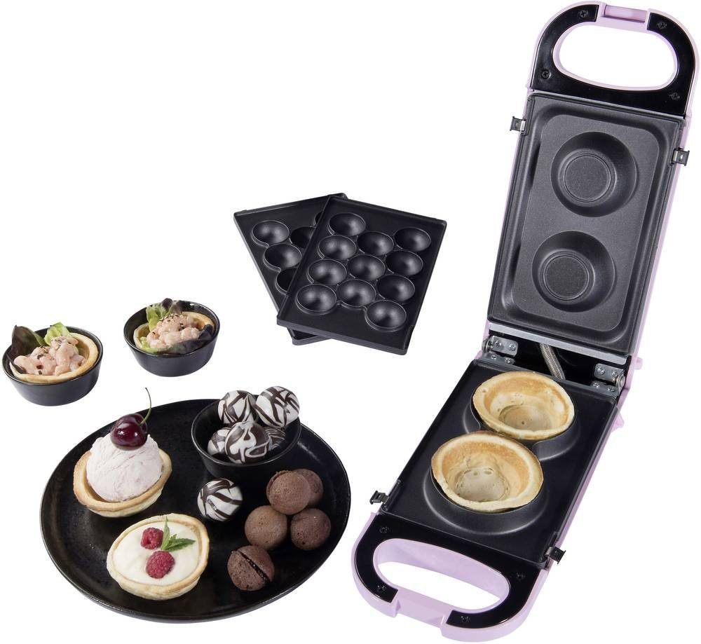 Trisa Waffeleisen Trisa Retro Line CakePop Maker Pink, 700 W