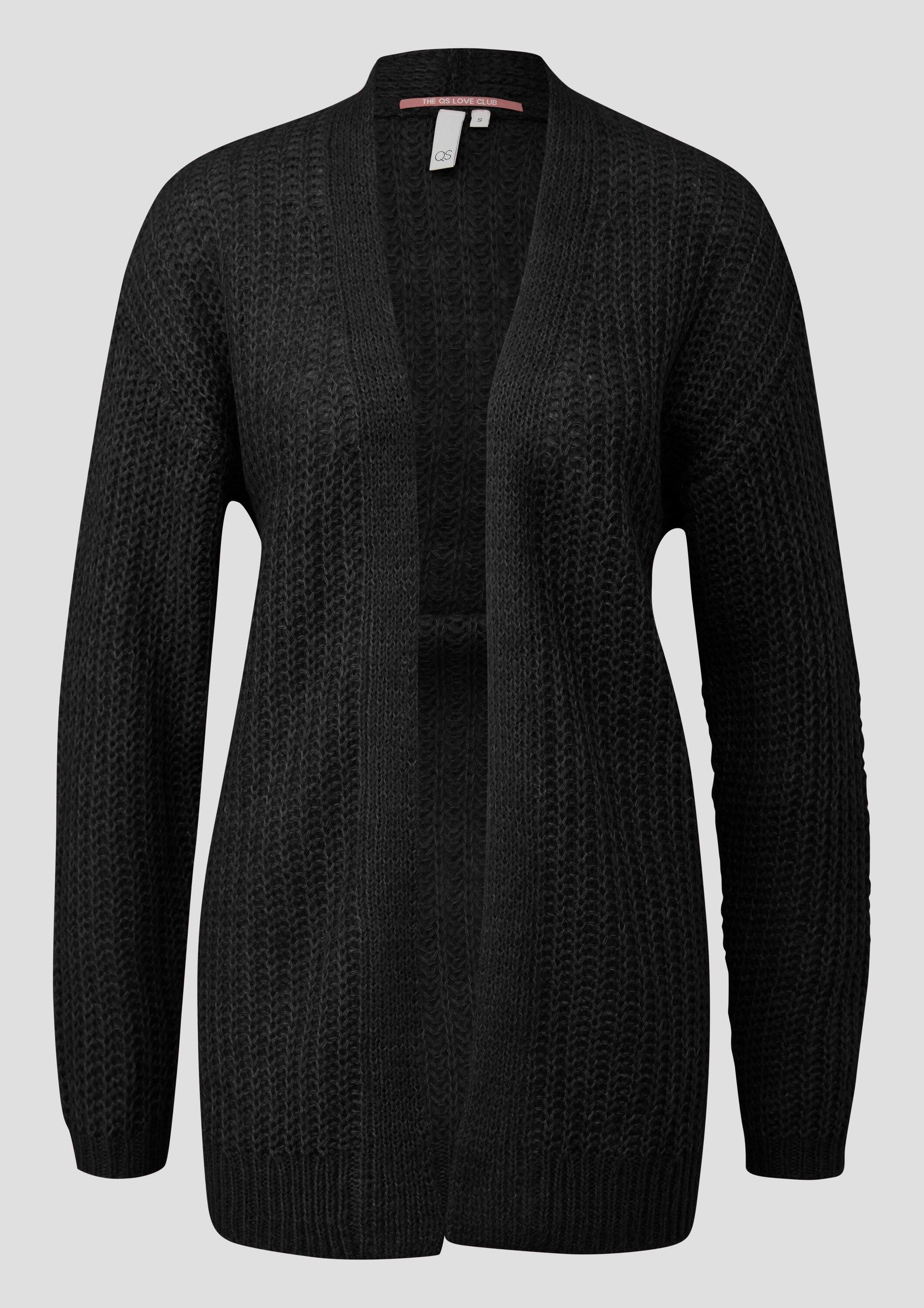 QS Cardigan Strickjacke Locker gestrickte Jacke günstig online kaufen