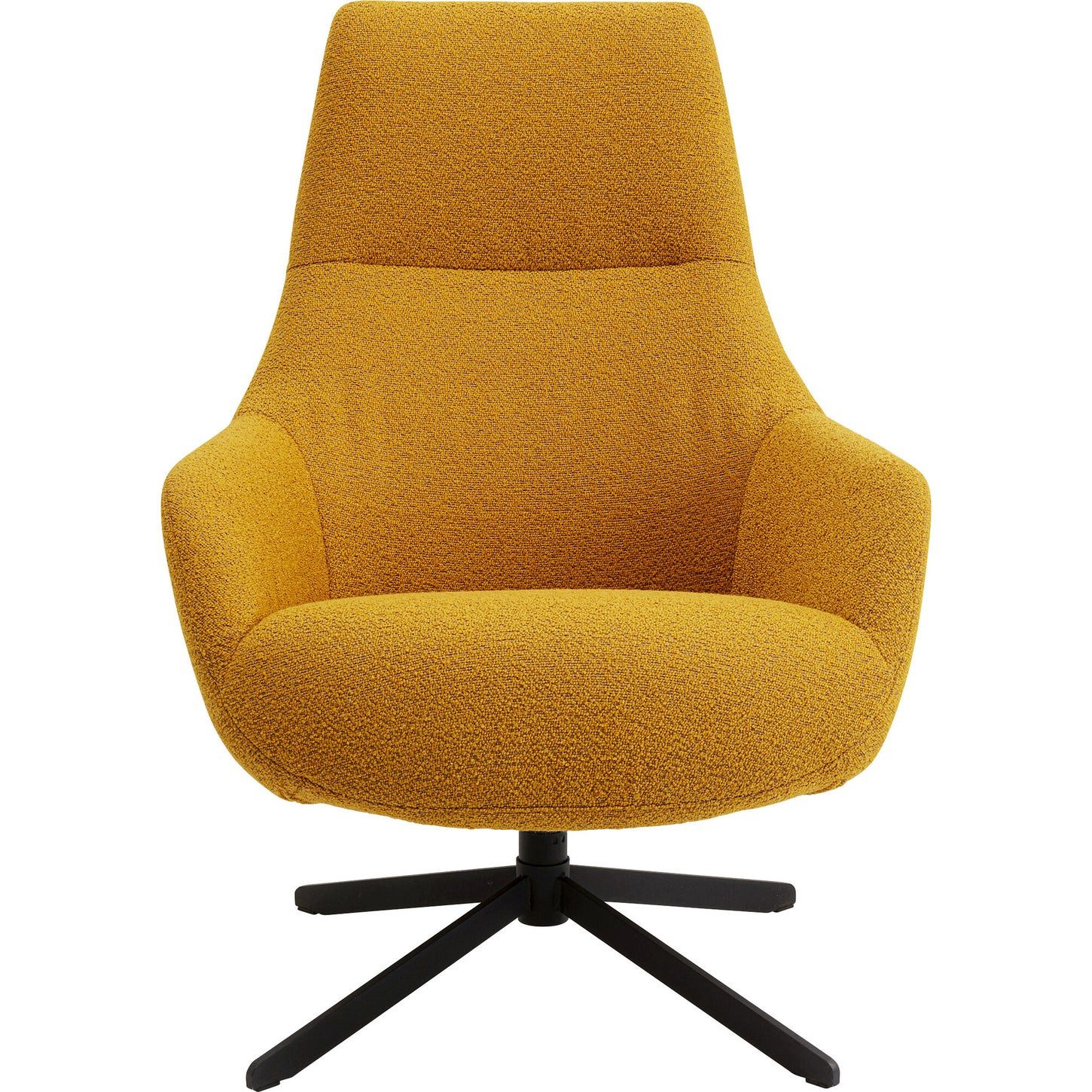Kare Design Drehsessel Mimi, Bouclé-Bezug, 360 ° drehbar