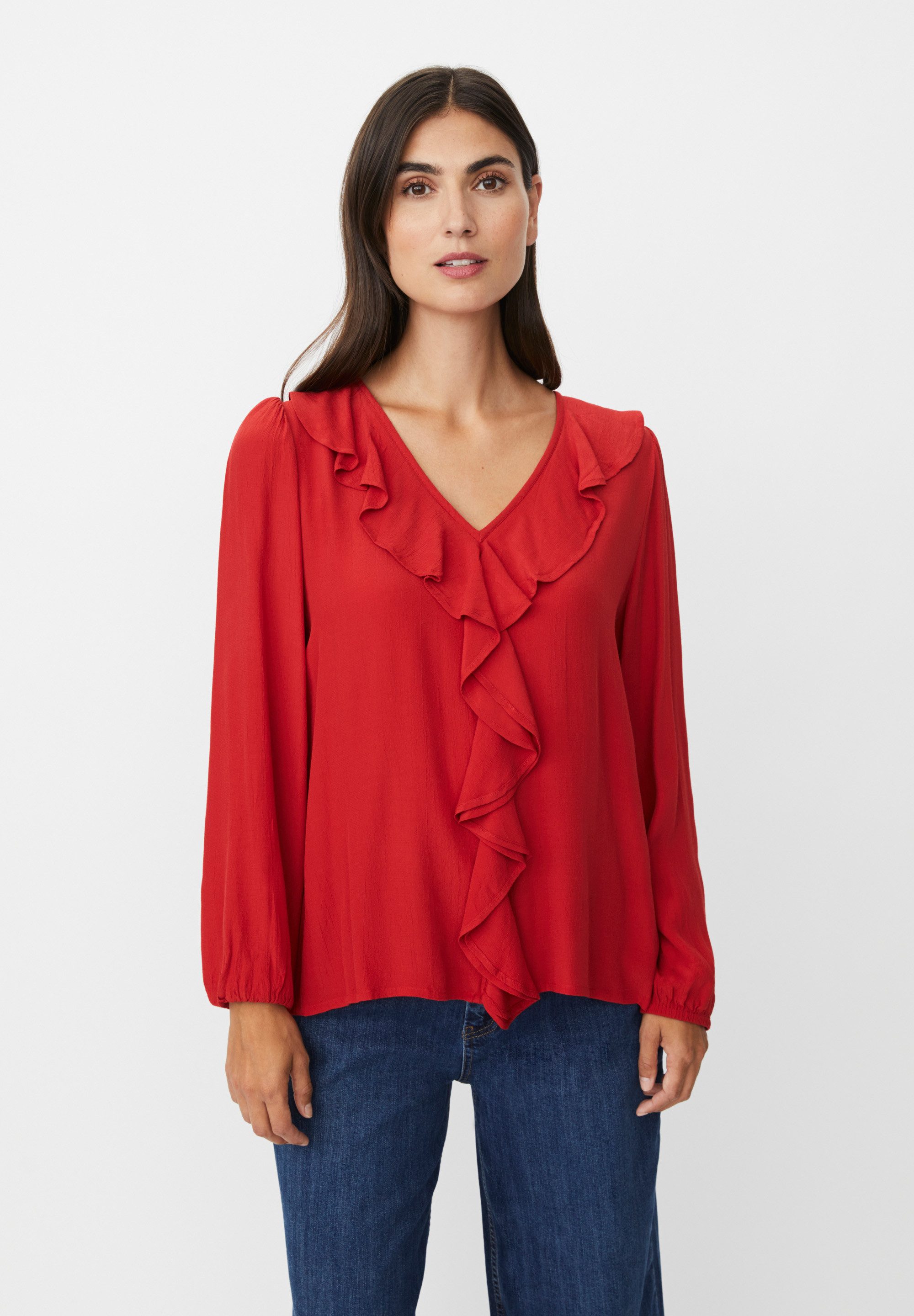 Masai Langarmbluse MaBeauna Leichter Fall, sanfte Textur, zeitloser Akzent günstig online kaufen