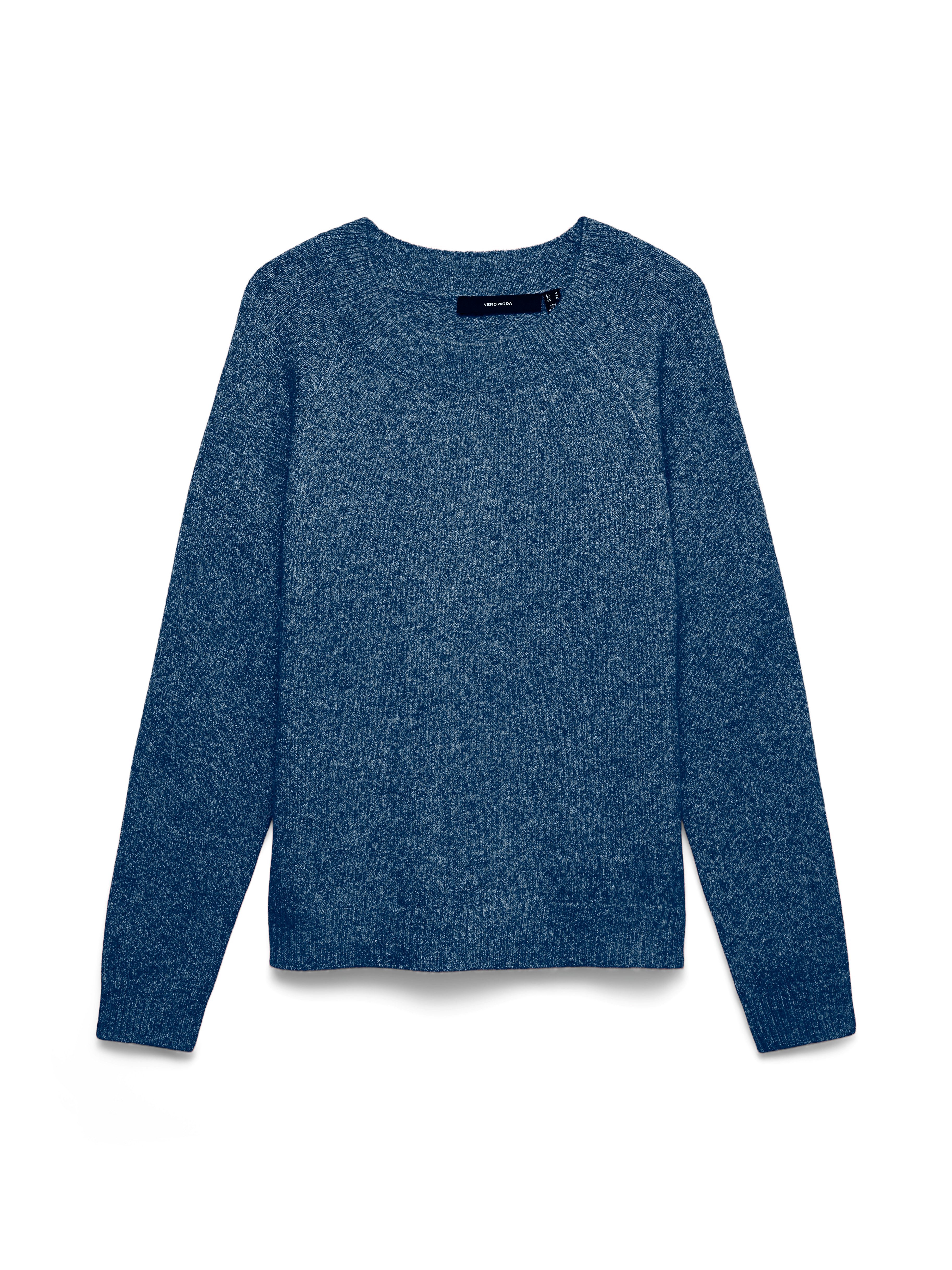 Navy Peony Detail:W. WHITE MELANGE