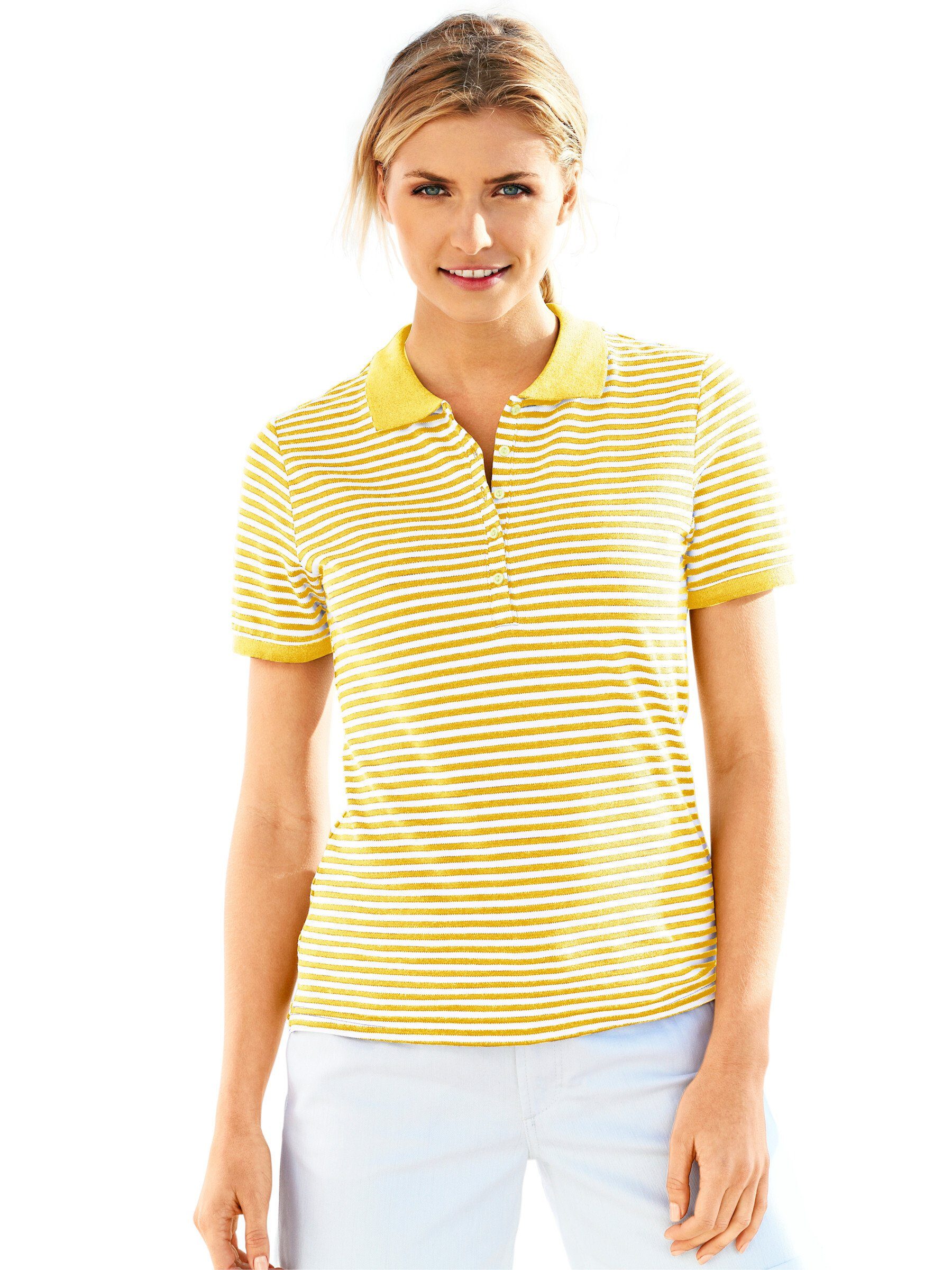 heine T-Shirt Poloshirt Kurzarm