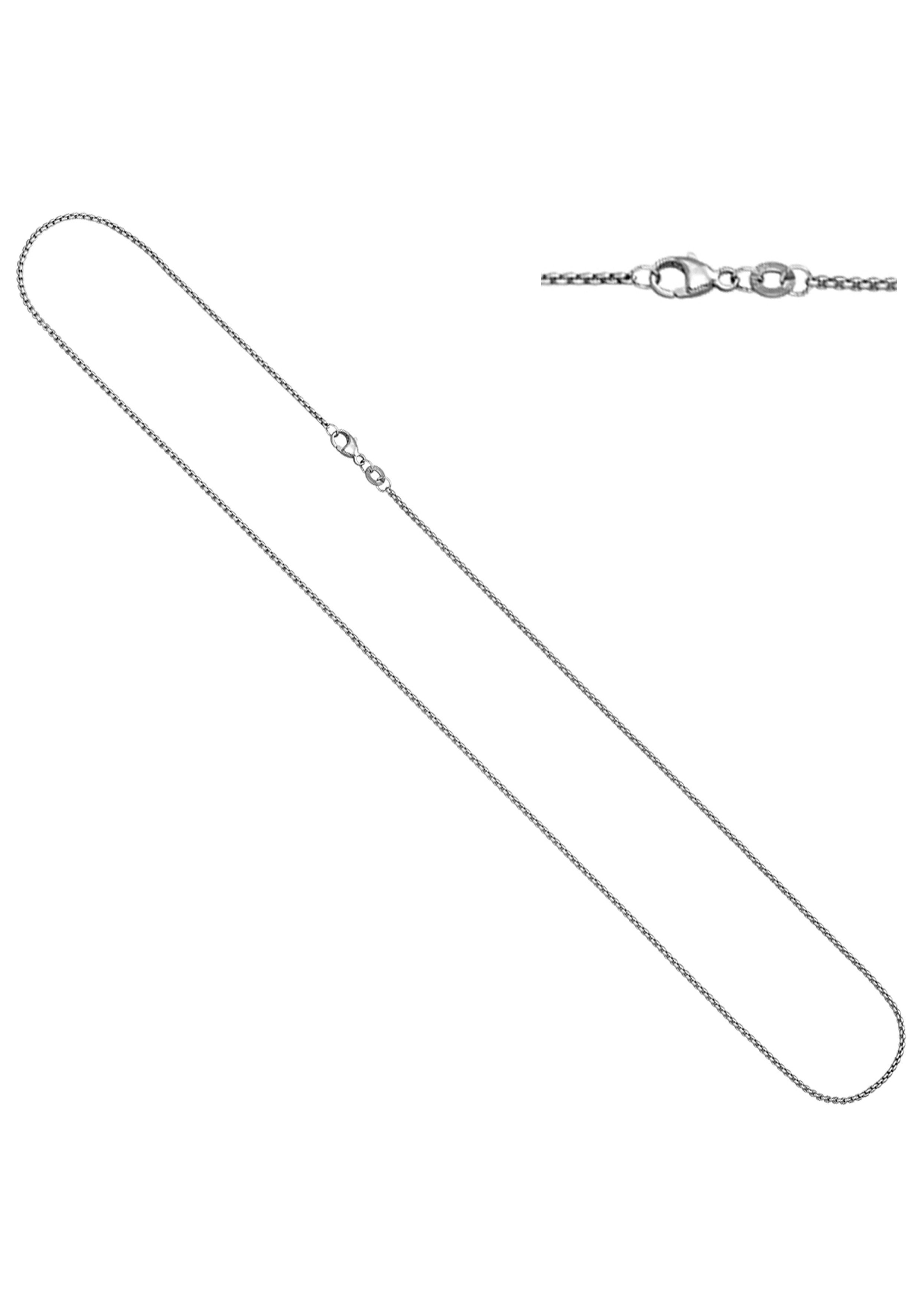 JOBO Kette ohne Anhänger Doppel-Ankerkette, 950 Platin 0,9 mm 45 cm günstig online kaufen