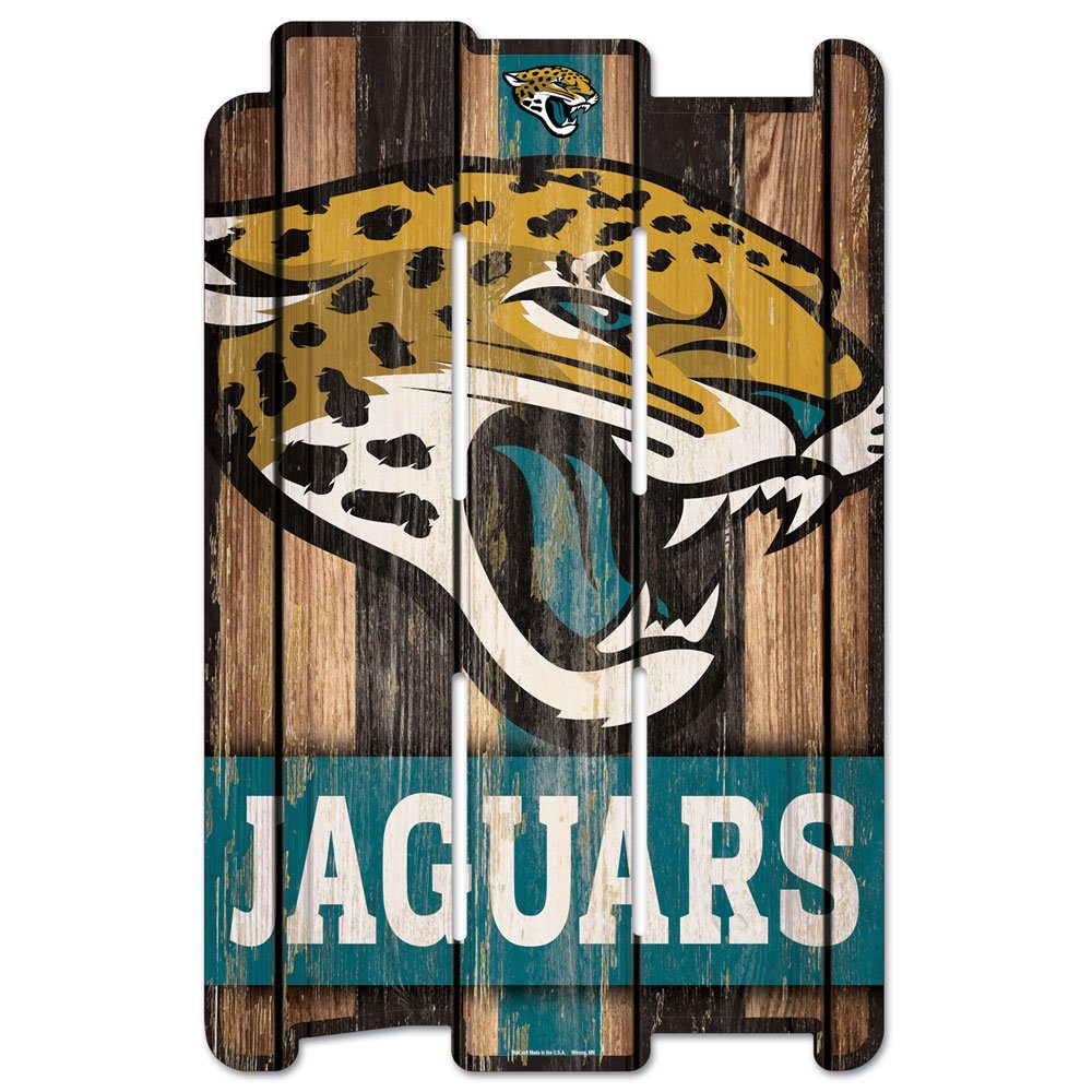 WinCraft Wanddekoobjekt PLANK Holzschild Sign Jacksonville Jaguars