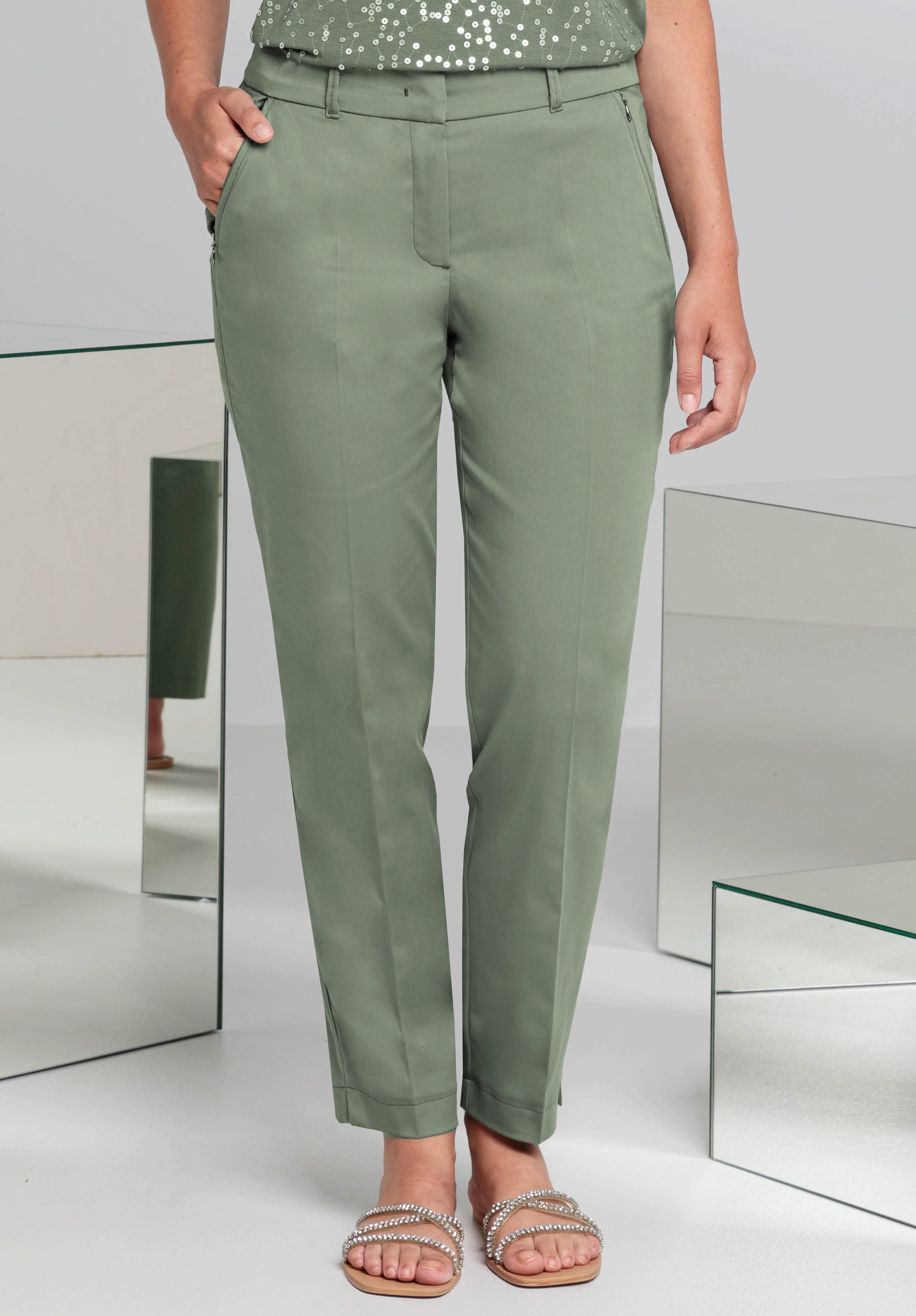 bianca Anzughose SIENA in cleanem Look in angesagten Trendfarben günstig online kaufen