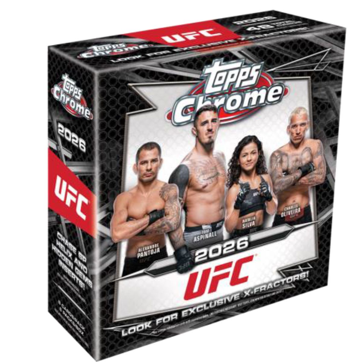 Topps Sammelkarte Topps Chrome UFC 2026 - 1 Mega Box