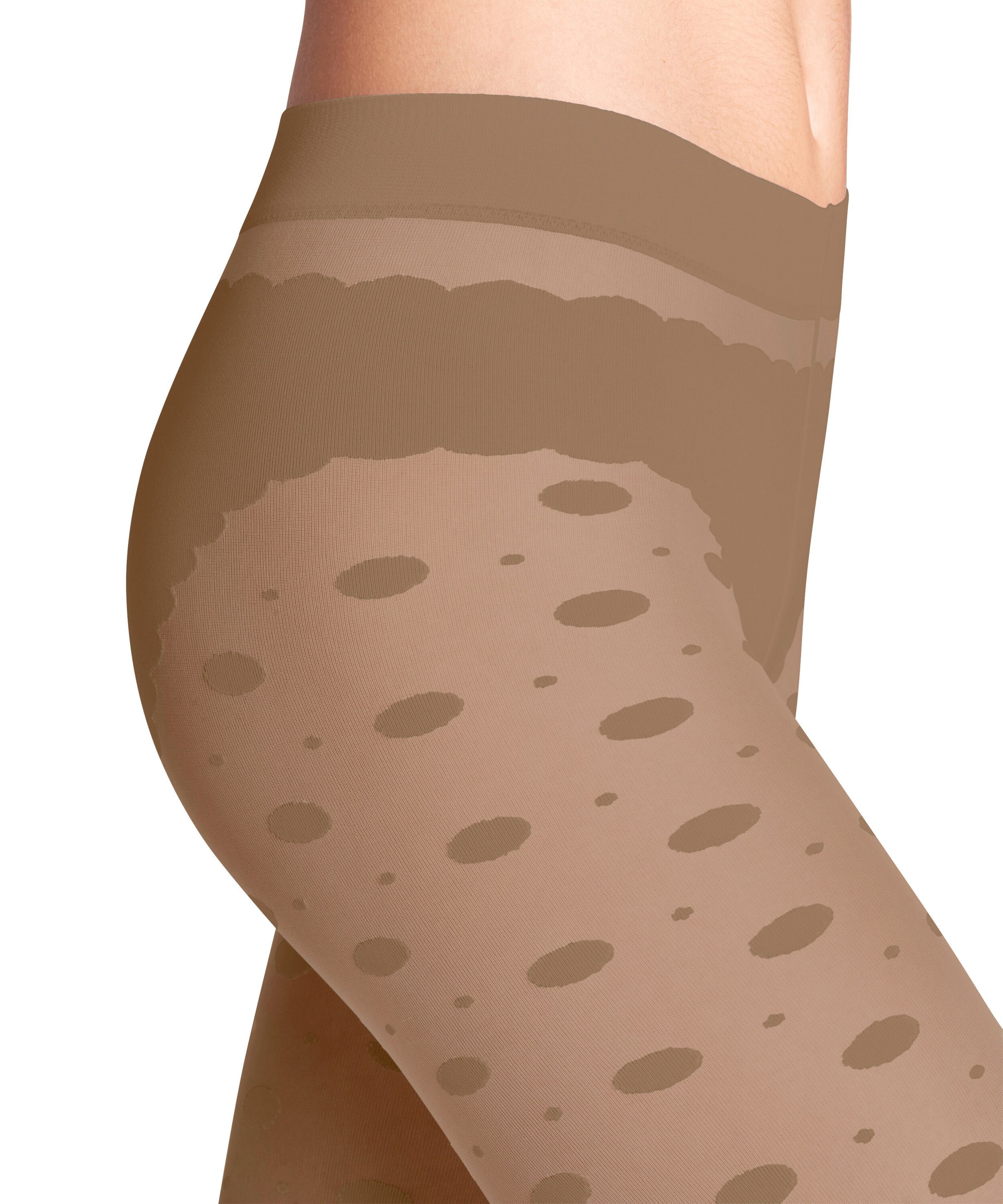 FALKE Feinstrumpfhose Snow Dot 25 DEN (1 St) mit klassischem Pünktchen-Design