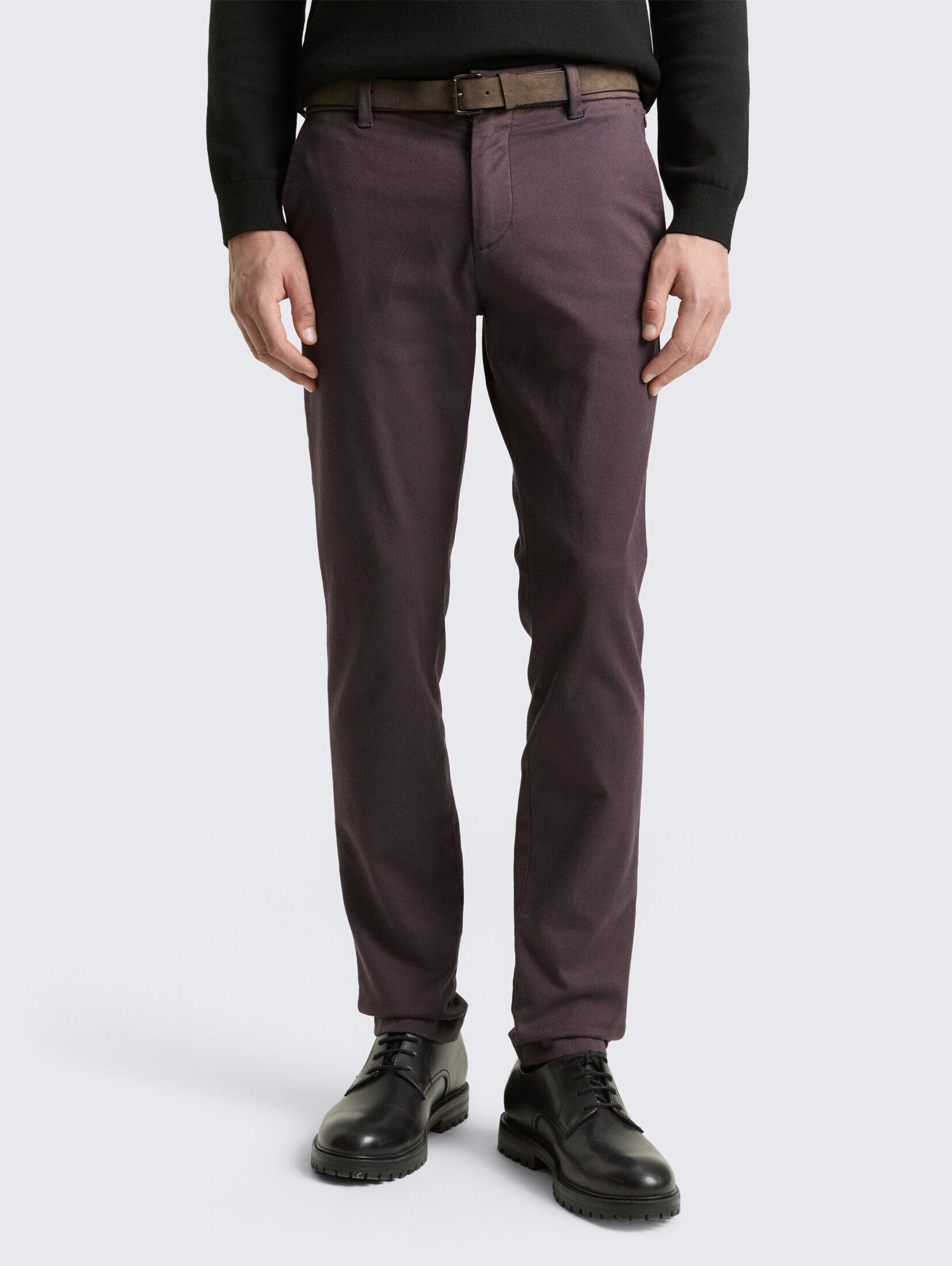 TOM TAILOR Chinohose Hosen & Chino TTTRAVIS SLIM Chino Hose mit Gürtel günstig online kaufen