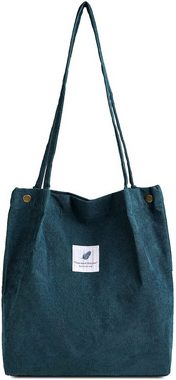 Alster Herz Schultertasche Damen Kordsamt-Schultertasche, Henkeltasche, A0308