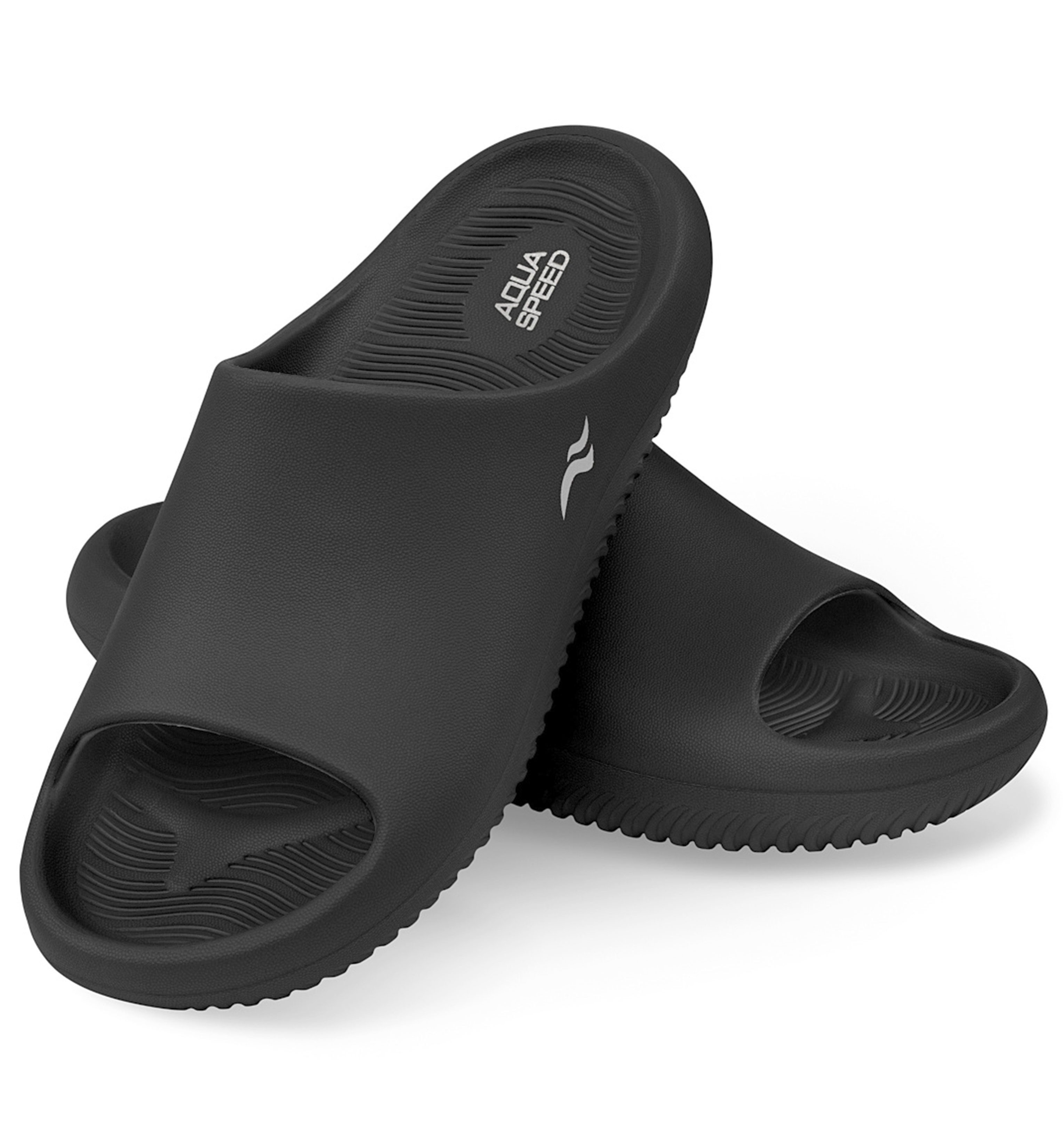 Aqua Speed Toledo Badesandalen dicke Soft-Sohle ultraleicht + Mikrofaserhan günstig online kaufen