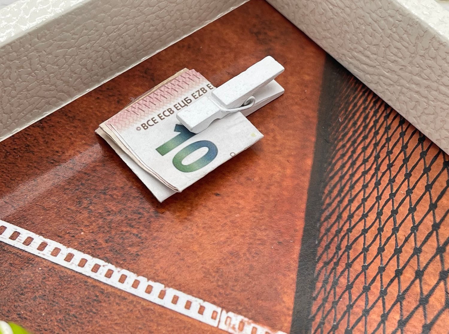 ZauberDeko Geschenkbox Geldgeschenk Verpackung Tennis Tennisausrüstung Gutschein Geburtstag – Bild 3 von 3
