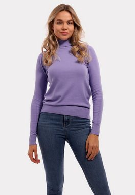 YC Fashion & Style Strickpullover Basic Rollkragenpullover aus Feinstrick (Kein Set, 1 -tlg) Basic