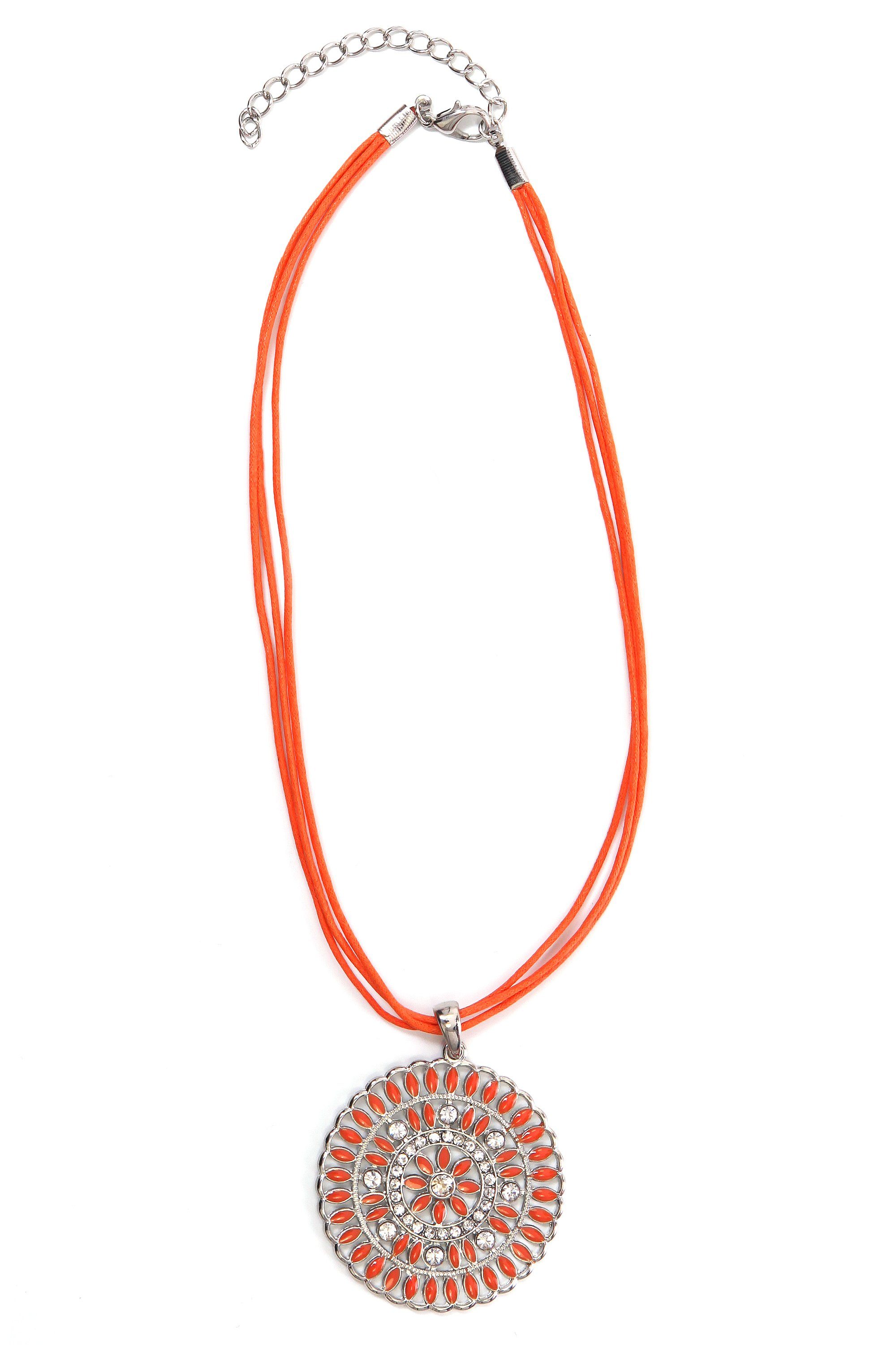 COLLEZIONE ALESSANDRO Kette mit Anhänger Marle, mit außergewöhnlichem Anhänger