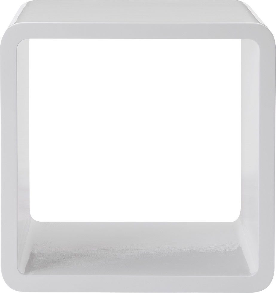 SalesFever Regalelement Beistelltisch für stilvolles Ordnungsschaffen, Multifunktionaler Beistelltisch und praktisches Regalelement