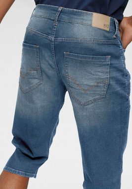 H.I.S Jeansbermudas HANTZ (Set, 2-tlg., mit abnehmbarem Gürtel) Ökologische, wassersparende Produktion durch Ozon Wash