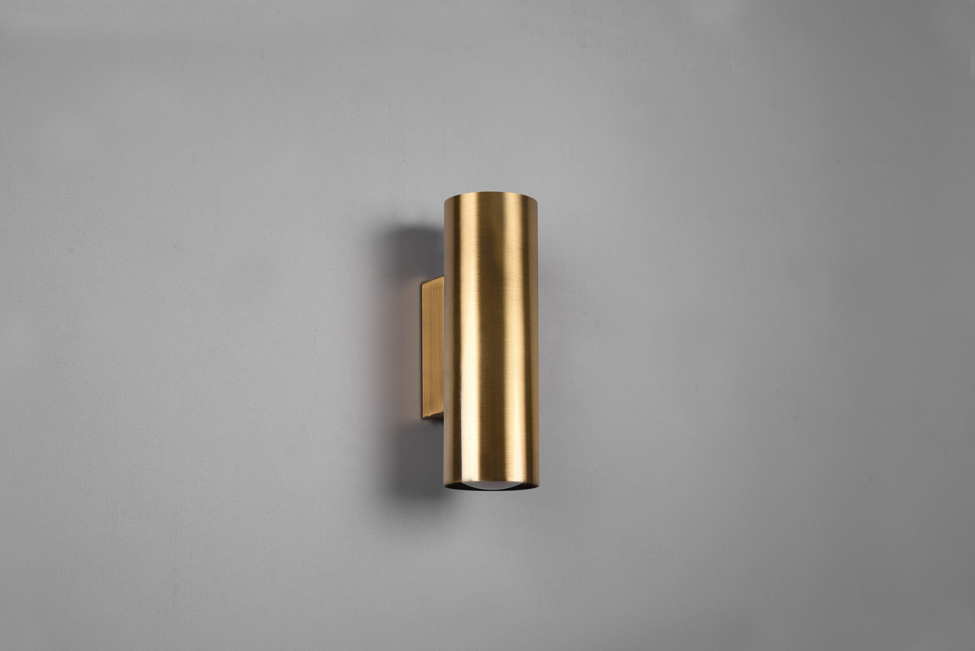 TRIO Leuchten Wandleuchte Marley, ohne Leuchtmittel, GU10 Leuchtmittel frei wählbar; altmessing Optik, Höhe 18cm