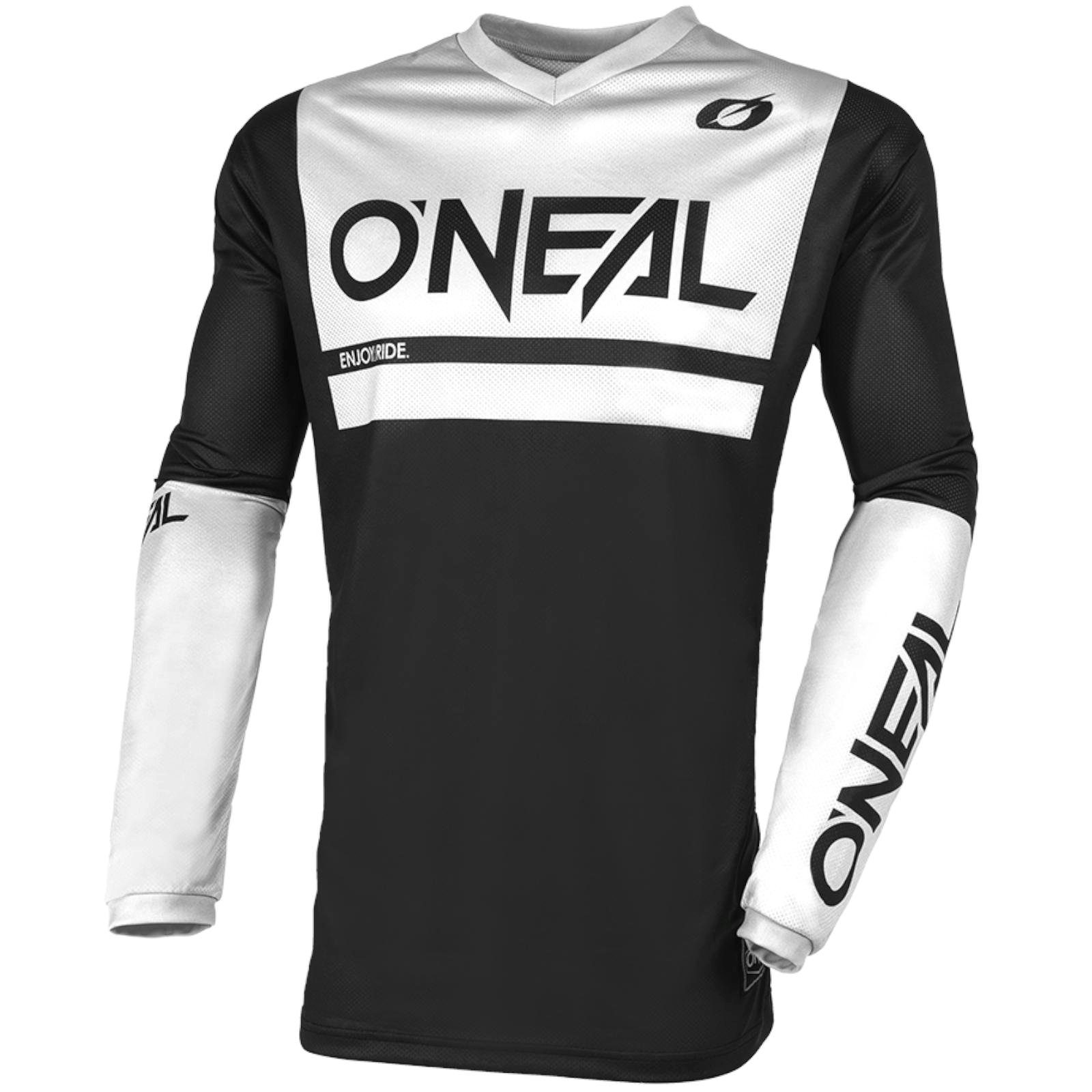 O’NEAL Schwarz Weiß Motocross-Shirt