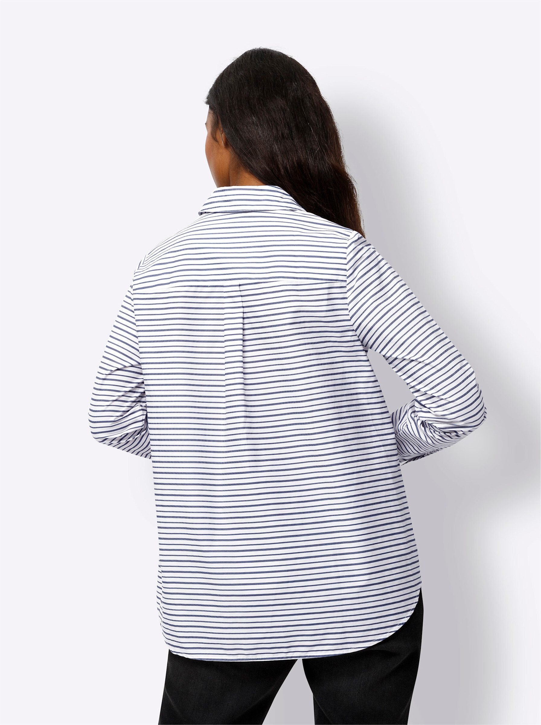 heine Klassische Bluse Streifenbluse Langarm günstig online kaufen