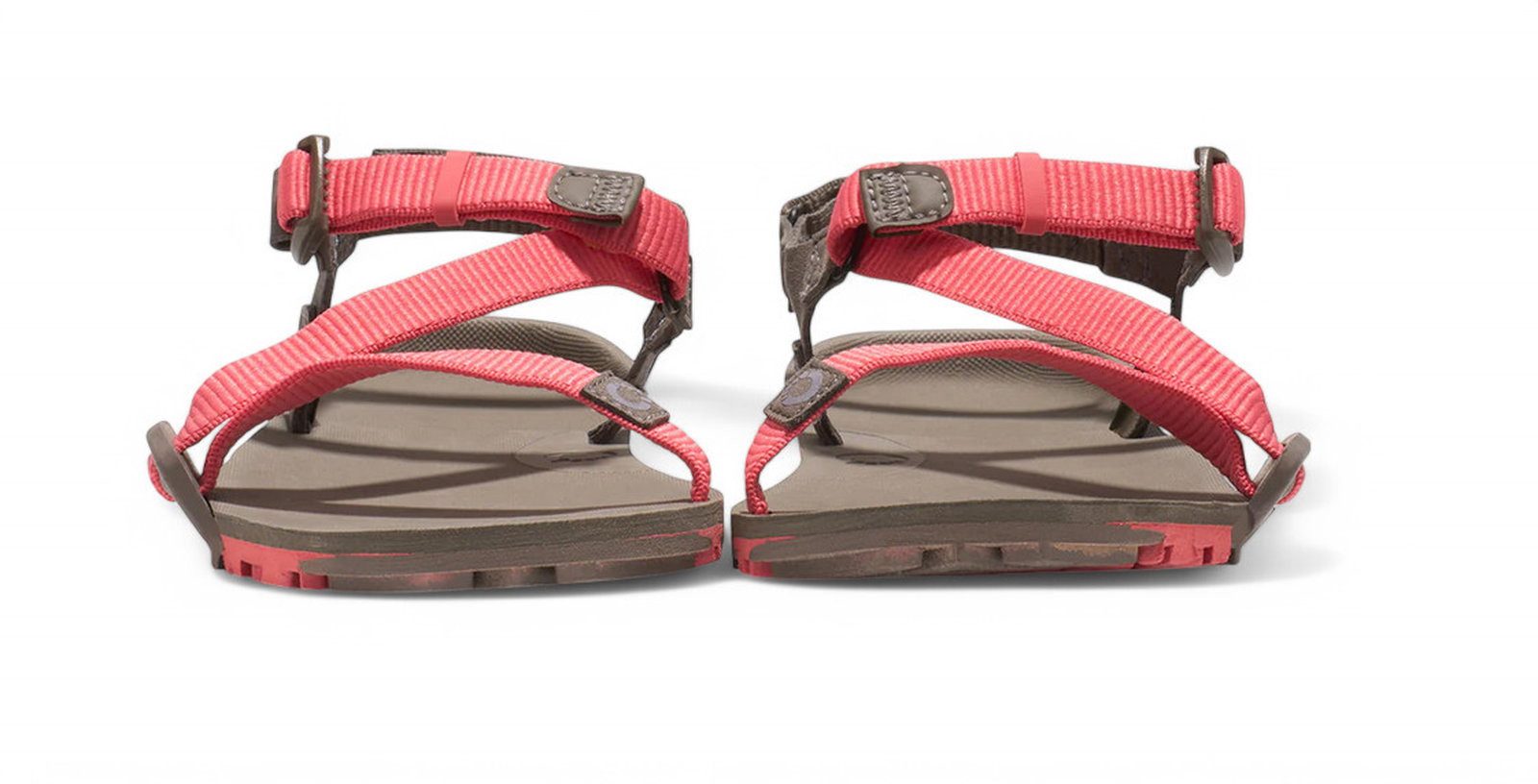 Xero Shoes Z-Trail EV braun/korallrot Damen Sandale
