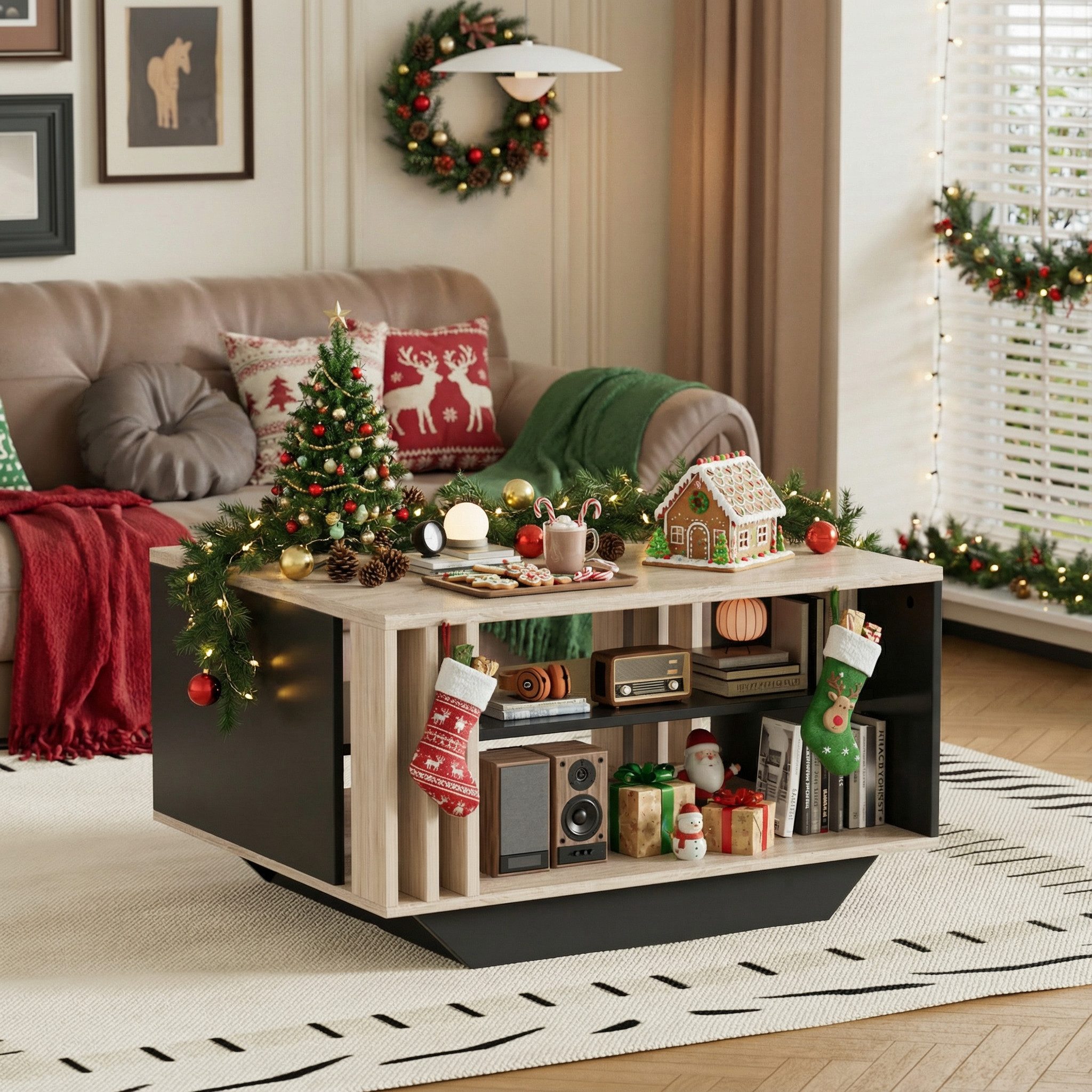 TWSOUL Couchtisch Beistelltisch Wohnzimmertisch Sofatisch Tisch mit moderne günstig online kaufen