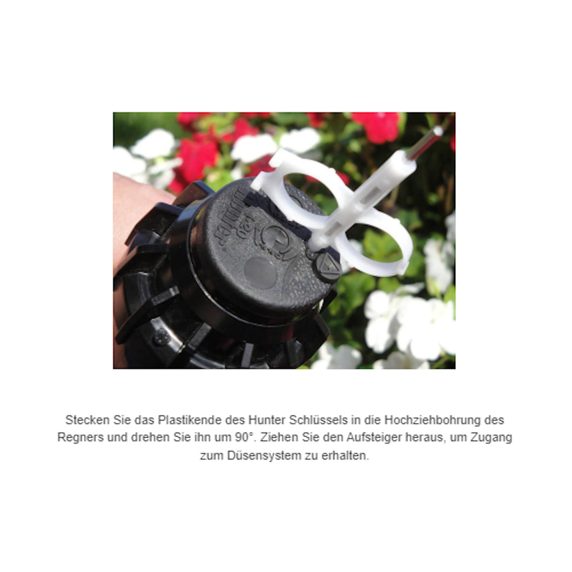 Hunter Bewässerungssystem Düsen Einbau Manschette Haltering für Regner I-20 I-25 PGP (123200)