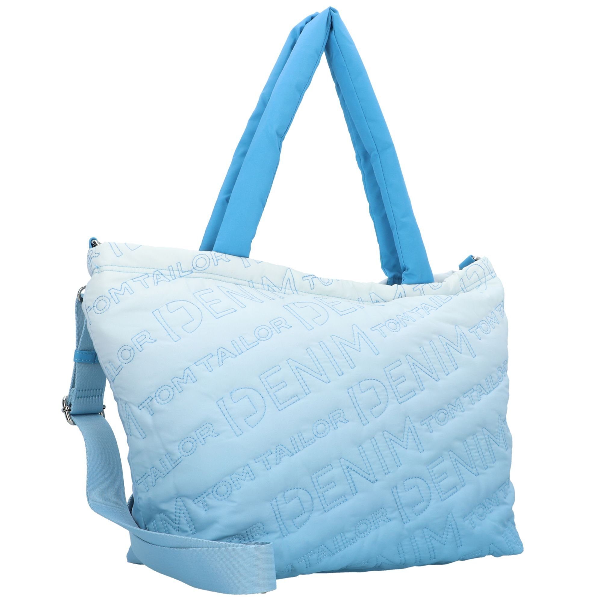 TOM TAILOR Denim Shopper Lexa, blue Polyester light