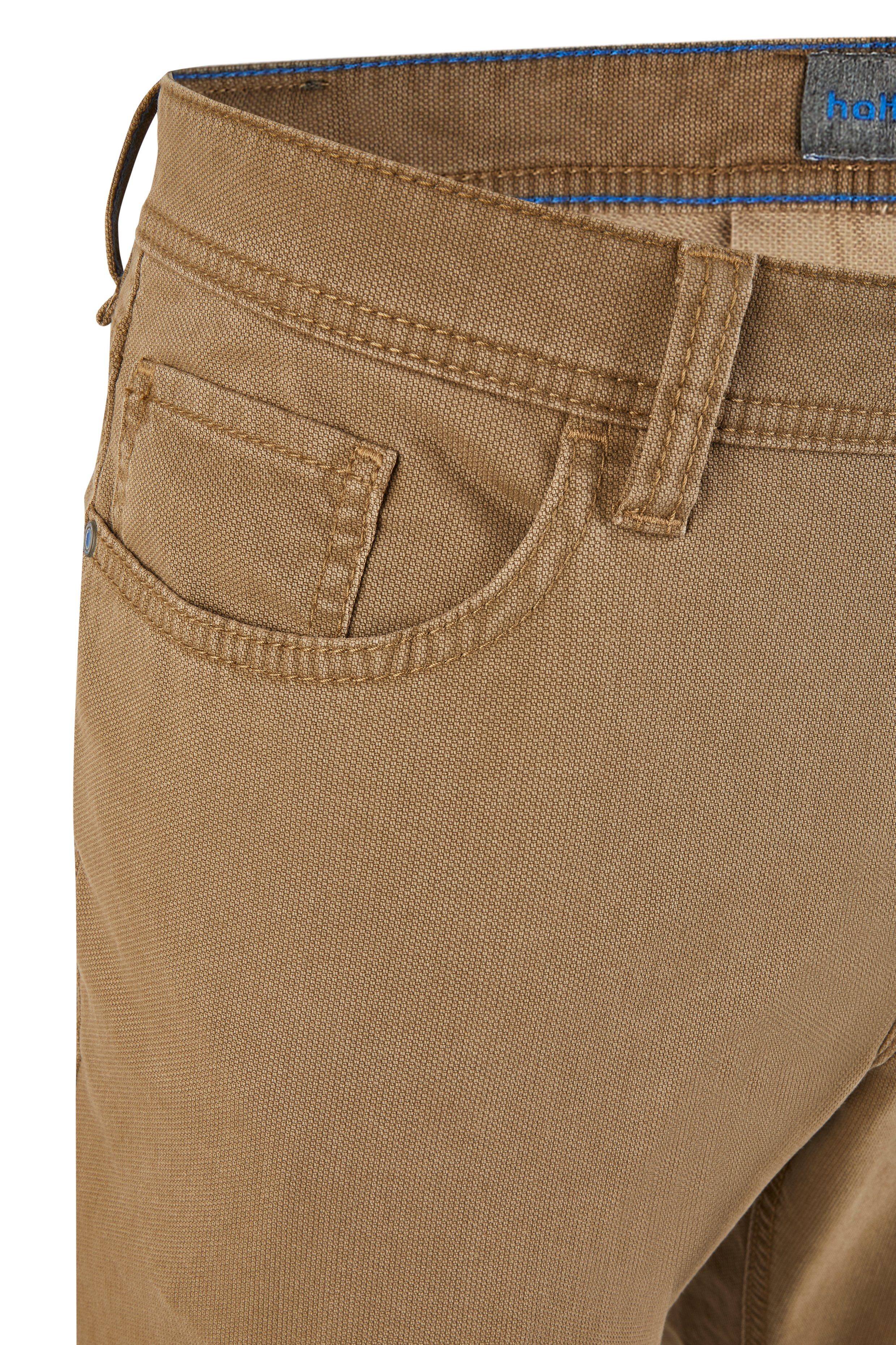 Hattric 5-Pocket-Jeans HATTRIC HUNTER 6334.18 688955 COSY STRUCTURE beige 